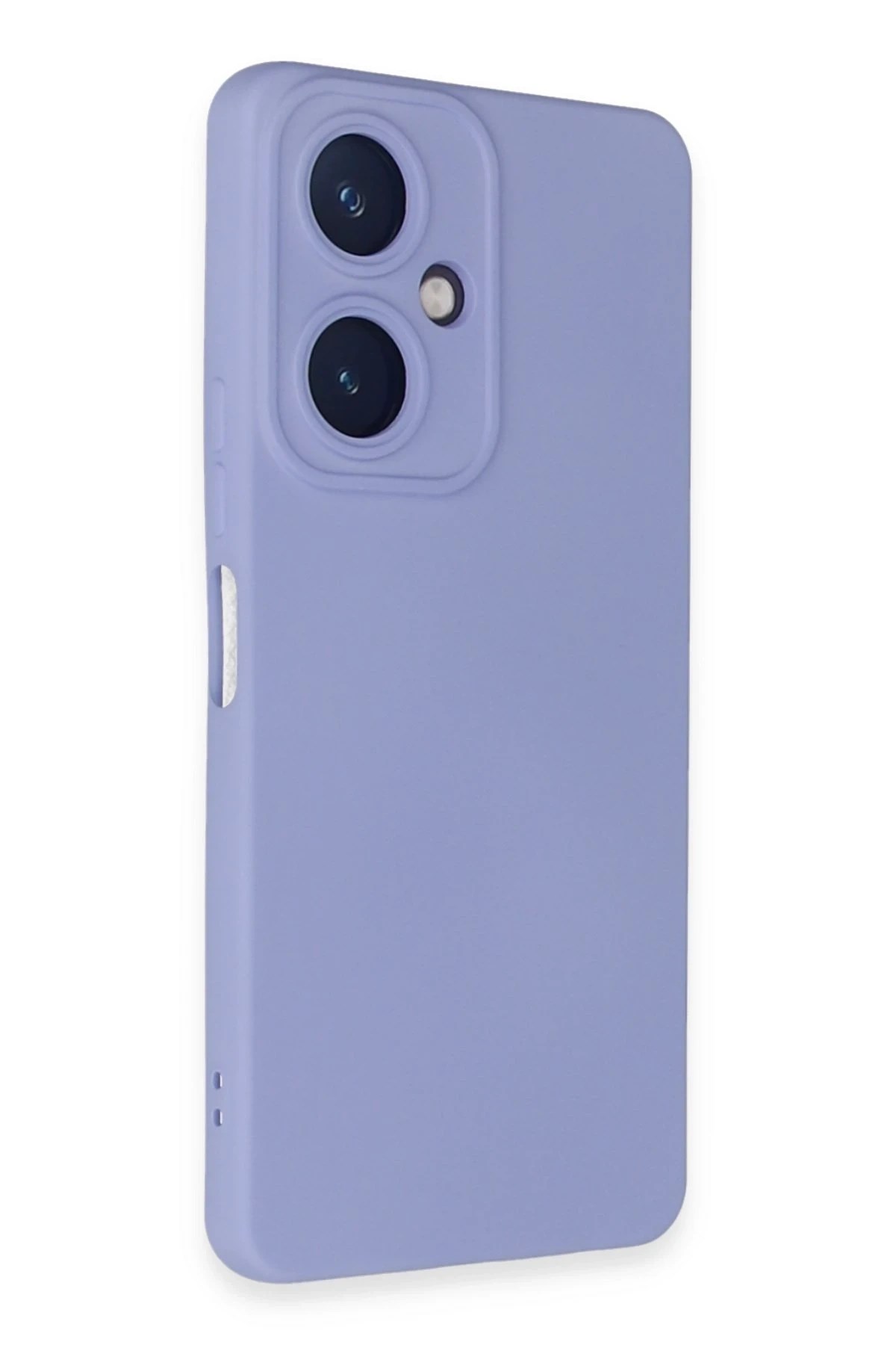 Mey İthalat®  Vivo Y27 Kılıf Nano içi Kadife Silikon - Lila