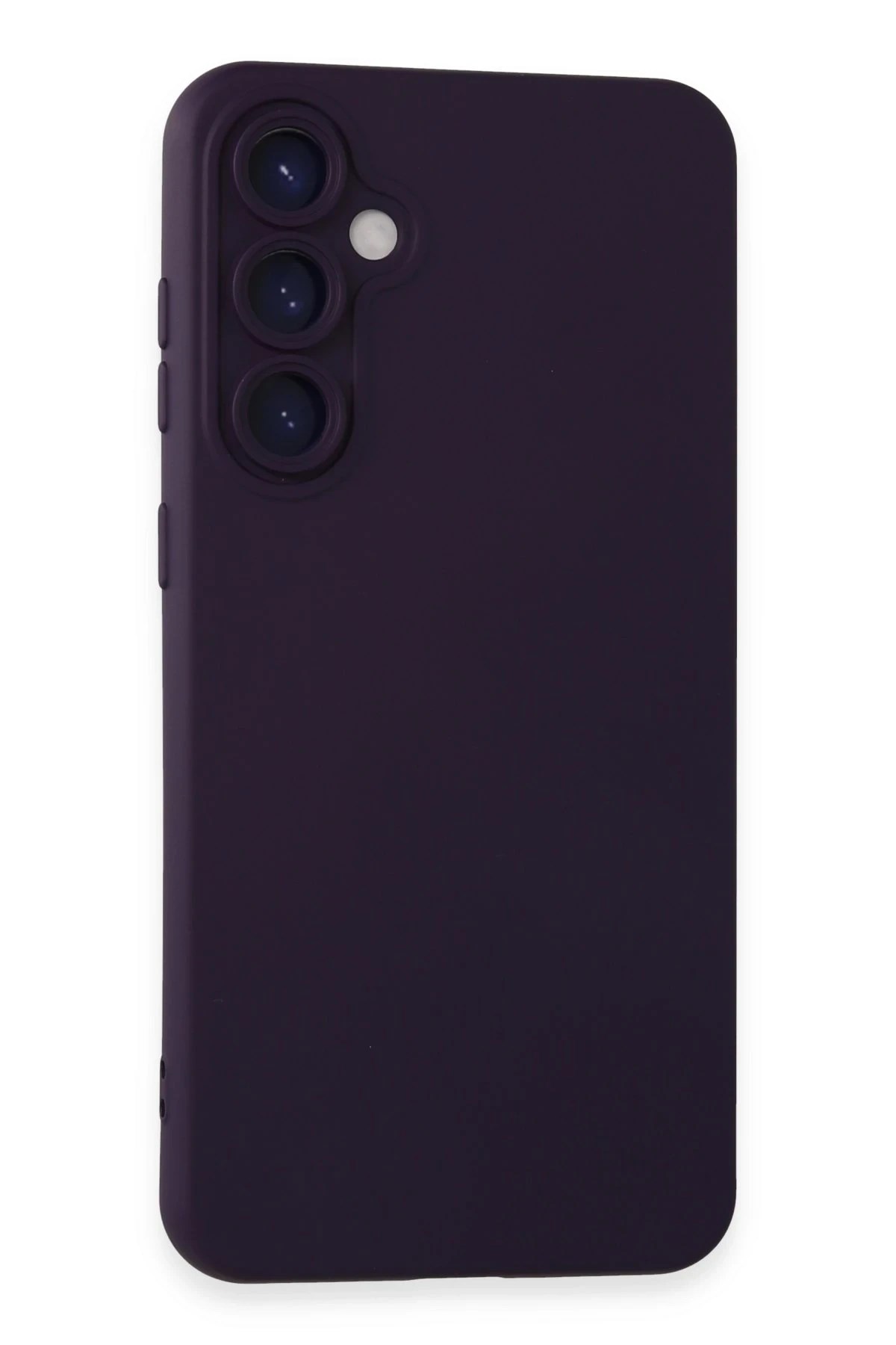 Mey İthalat®  Samsung Galaxy S24 Kılıf Nano içi Kadife Silikon - Mor