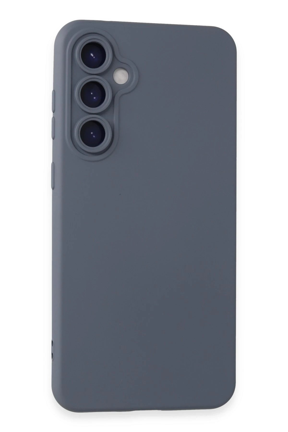 Mey İthalat®  Samsung Galaxy S24 Kılıf Nano içi Kadife Silikon - Gri