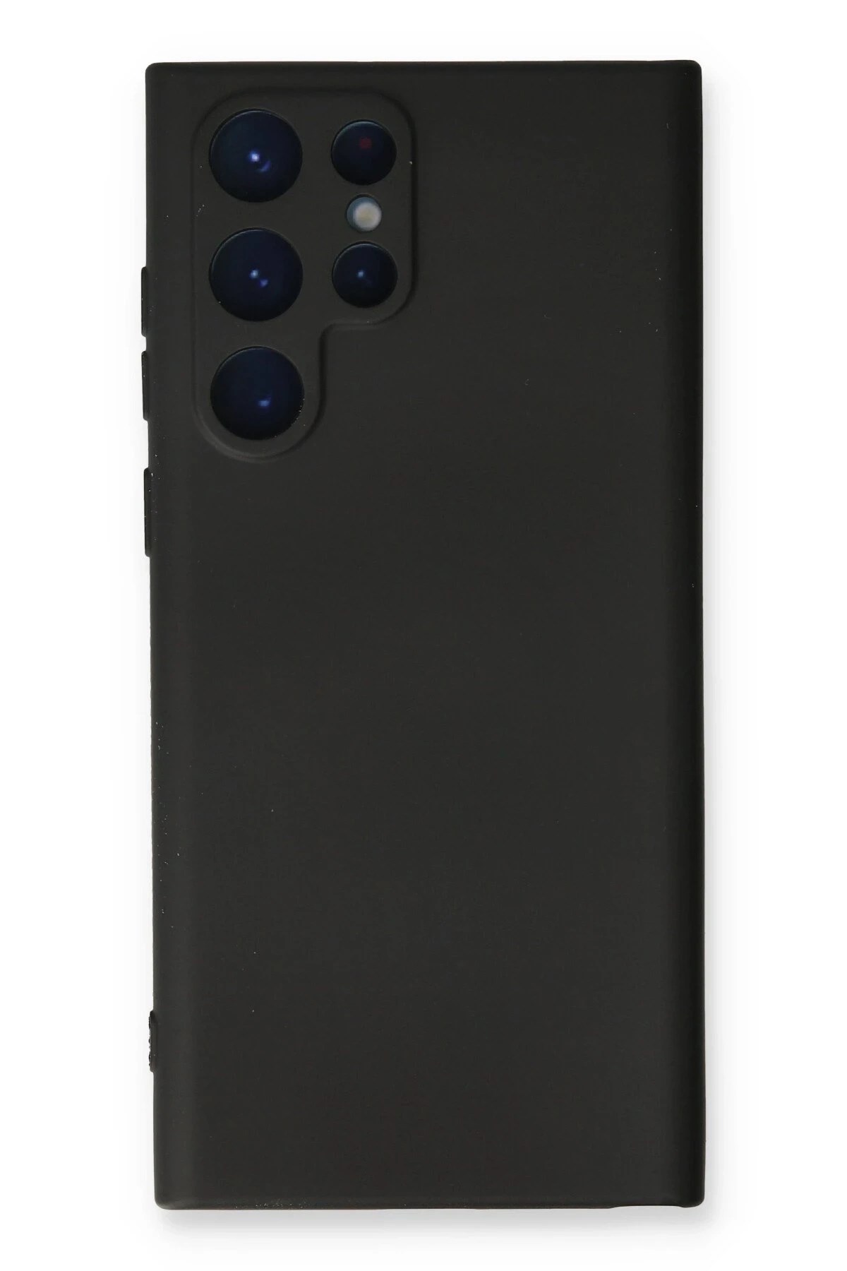 Mey İthalat®  Samsung Galaxy S24 Ultra Kılıf Nano içi Kadife Silikon - Siyah