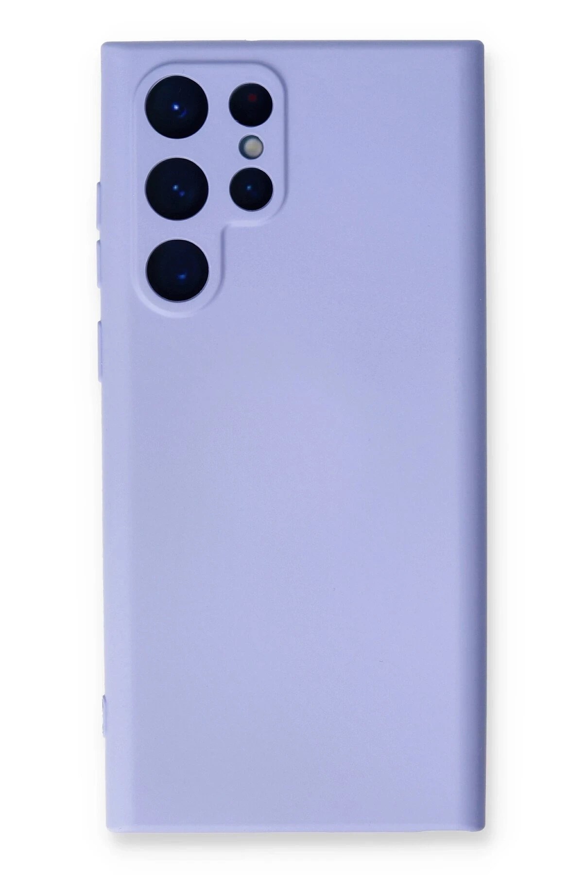 Mey İthalat®  Samsung Galaxy S24 Ultra Kılıf Nano içi Kadife Silikon - Lila