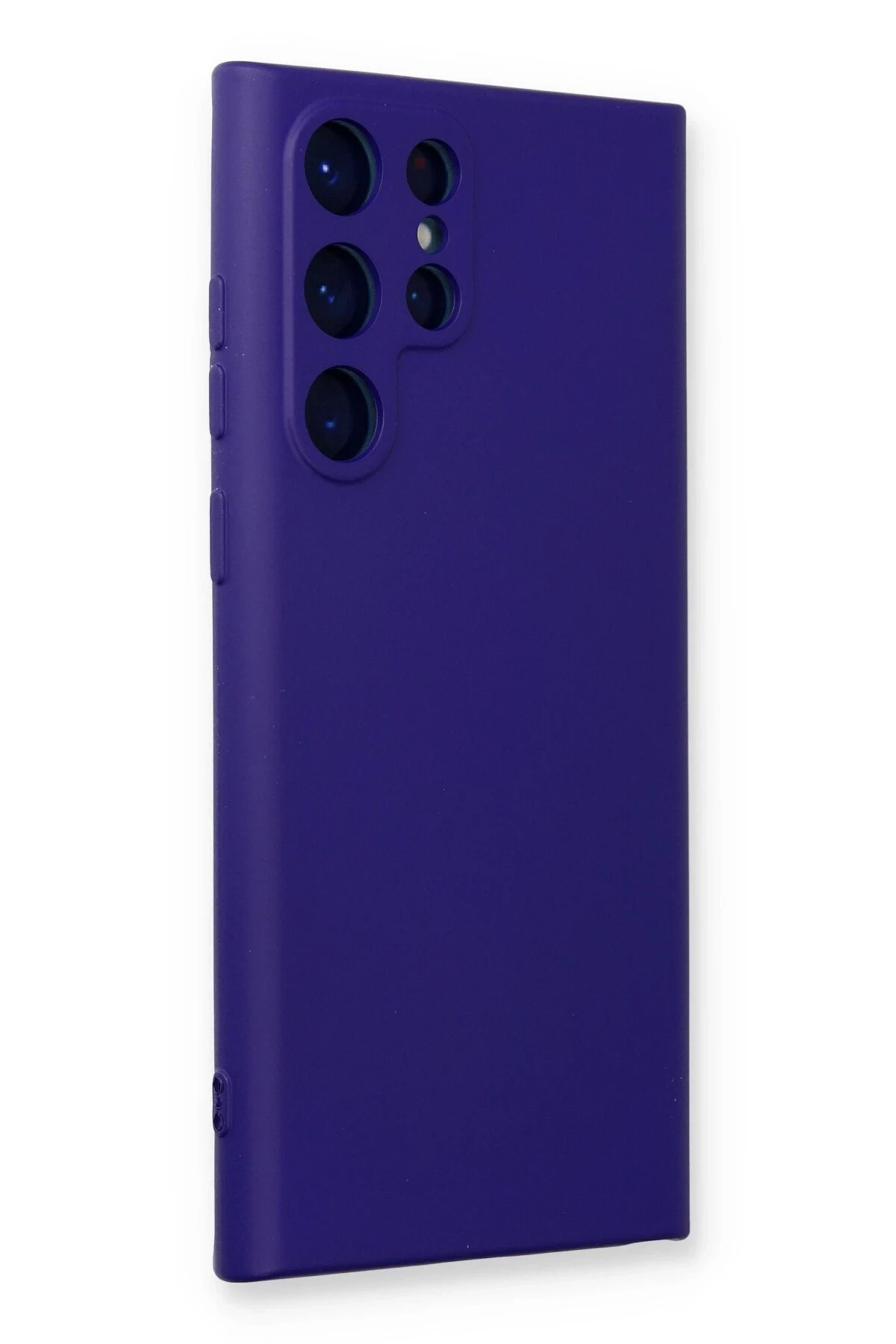 Mey İthalat®  Samsung Galaxy S24 Ultra Kılıf Nano içi Kadife Silikon - Mor