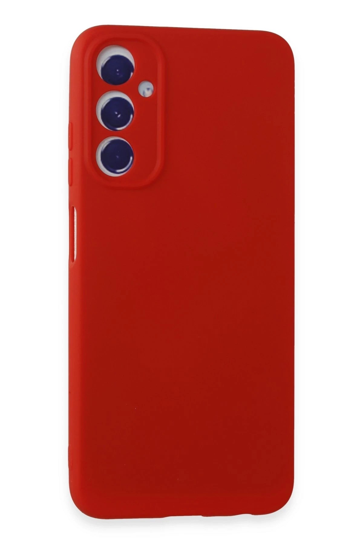 Mey İthalat®  Samsung Galaxy A05S Kılıf First Silikon - Kırmızı