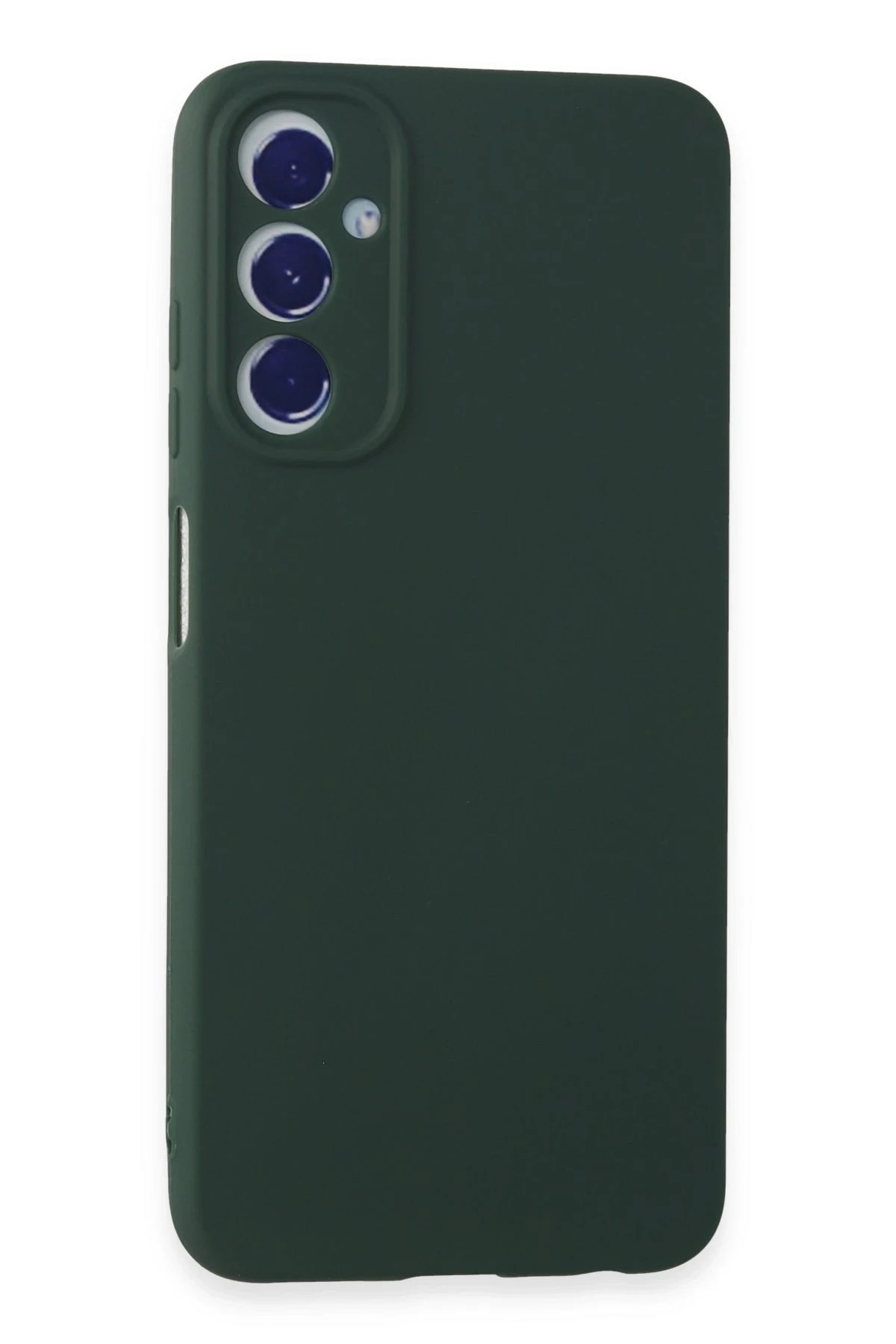 Mey İthalat®  Samsung Galaxy A05S Kılıf First Silikon - Koyu Yeşil