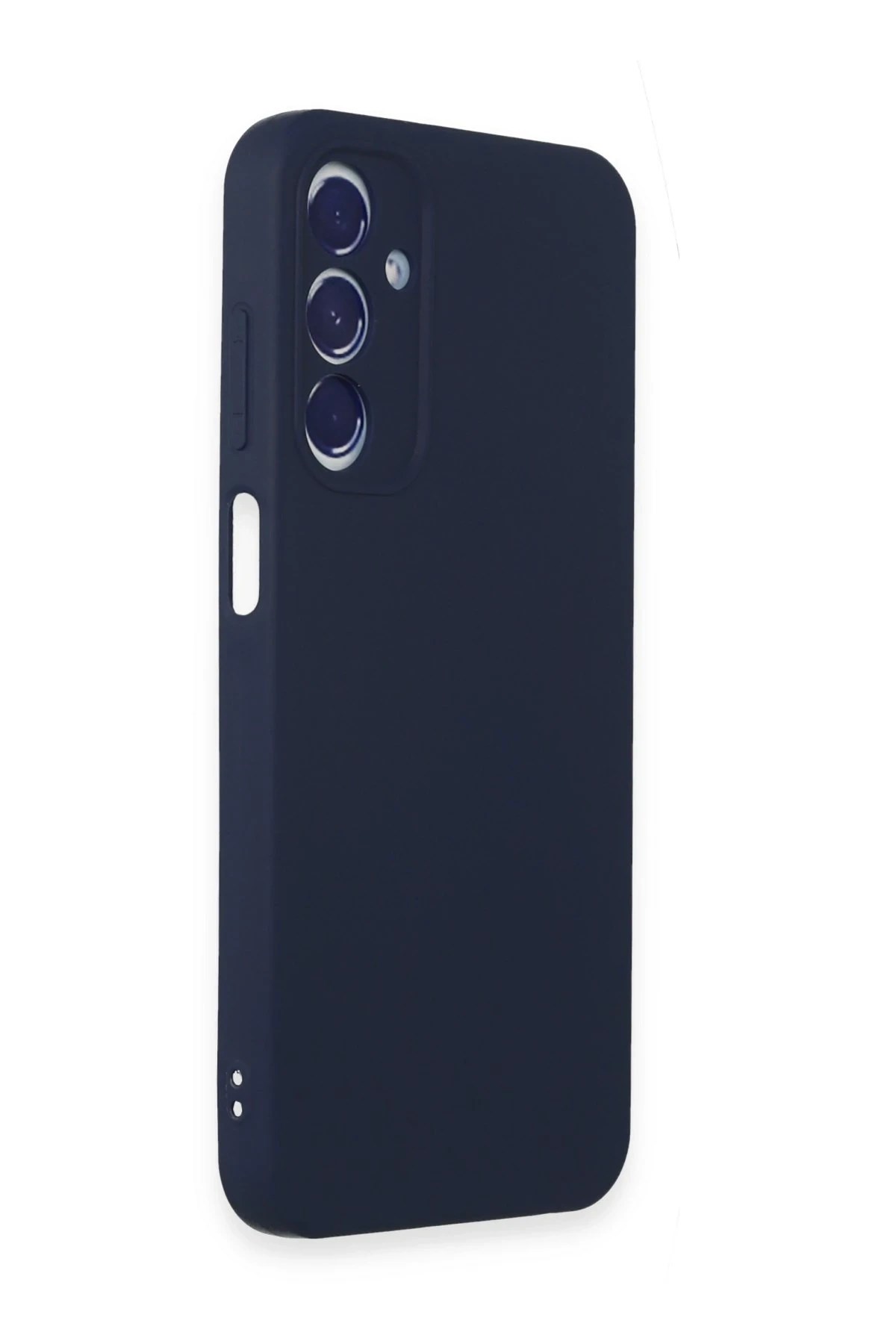 Mey İthalat®  Samsung Galaxy A15 4G Kılıf First Silikon - Lacivert