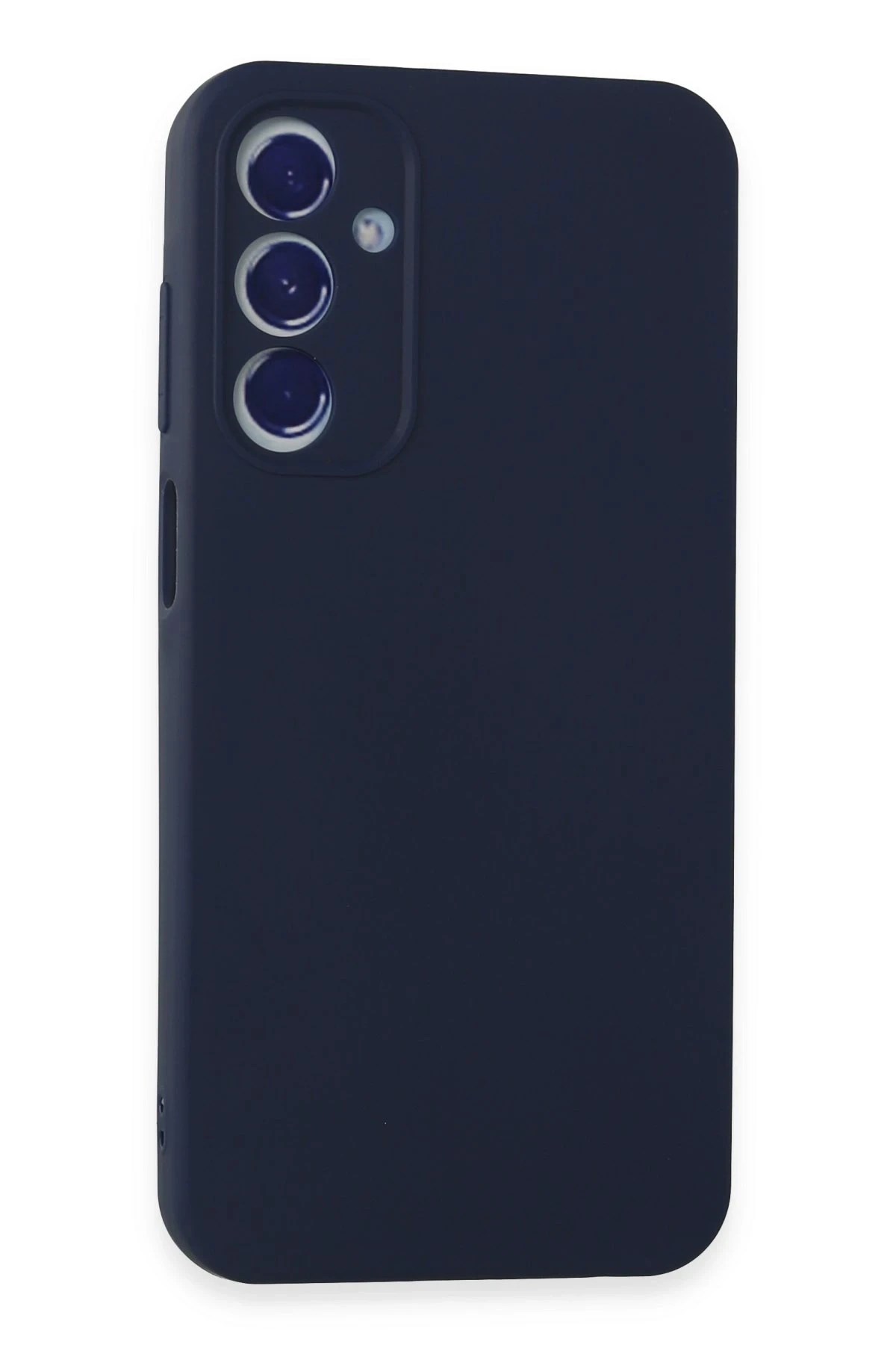 Mey İthalat®  Samsung Galaxy A35 5G Kılıf First Silikon - Lacivert