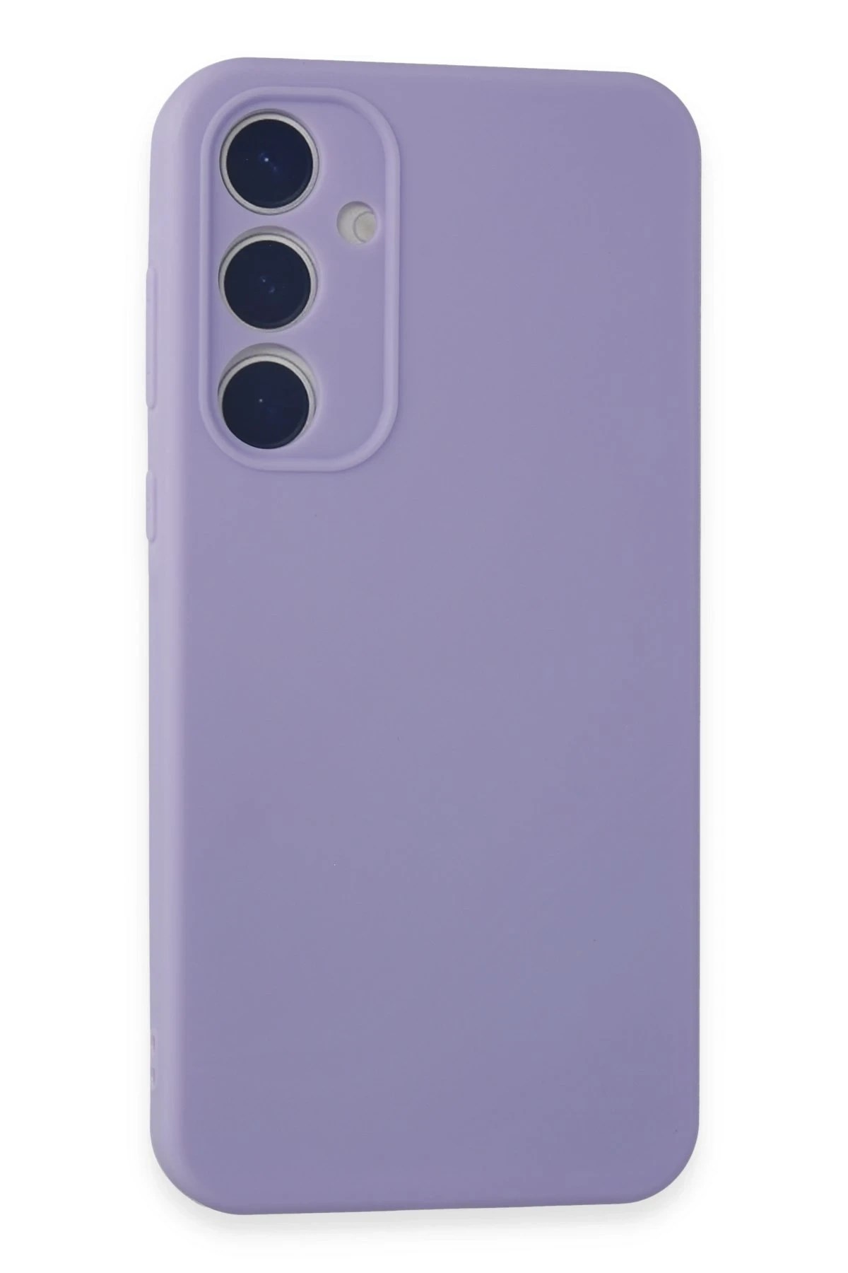 Mey İthalat®  Samsung Galaxy A35 5G Kılıf First Silikon - Lila