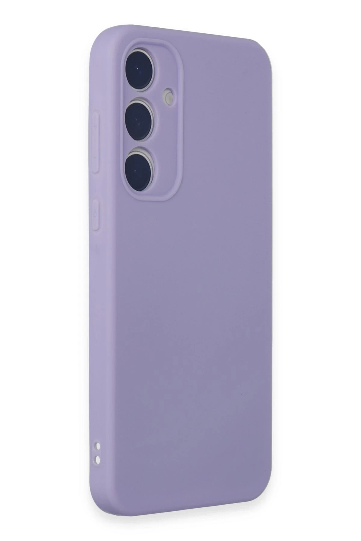 Mey İthalat®  Samsung Galaxy A35 5G Kılıf First Silikon - Lila
