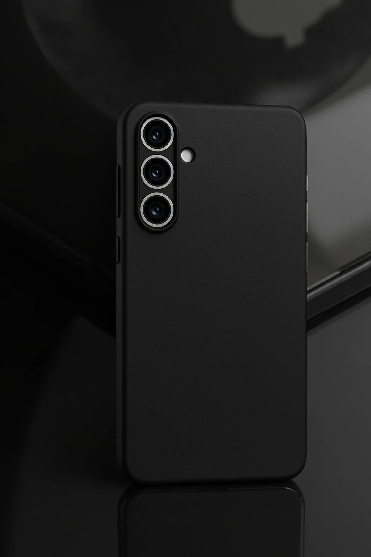 Mey İthalat®  Samsung Galaxy A55 5G Kılıf First Silikon - Siyah