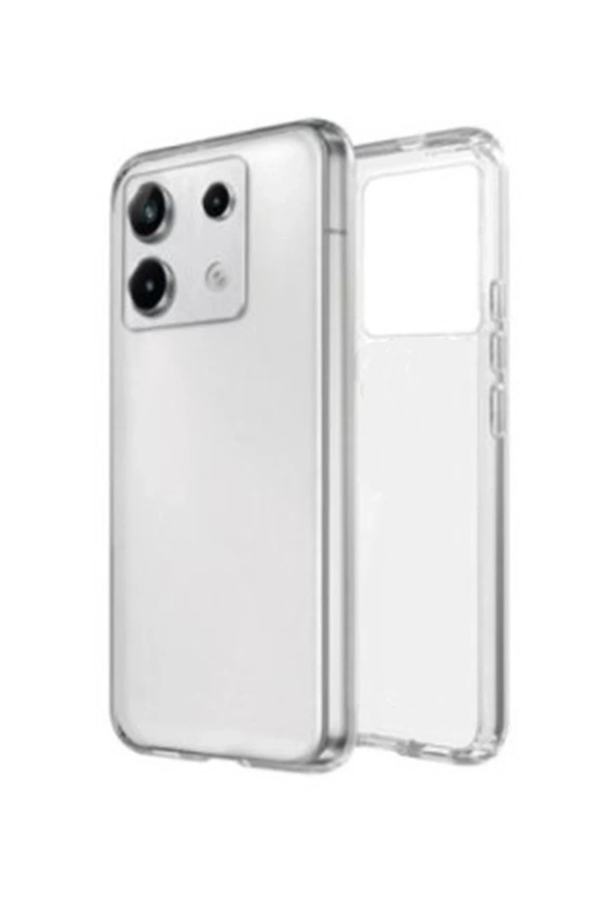 Mey İthalat®   Poco X6 Kılıf Lüx Şeffaf Silikon