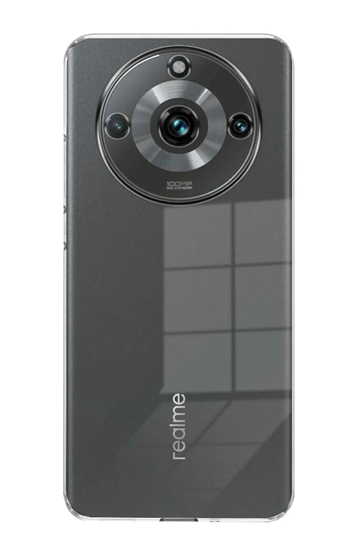 Mey İthalat®  Realme 11 Pro Kılıf Lüx Şeffaf Silikon