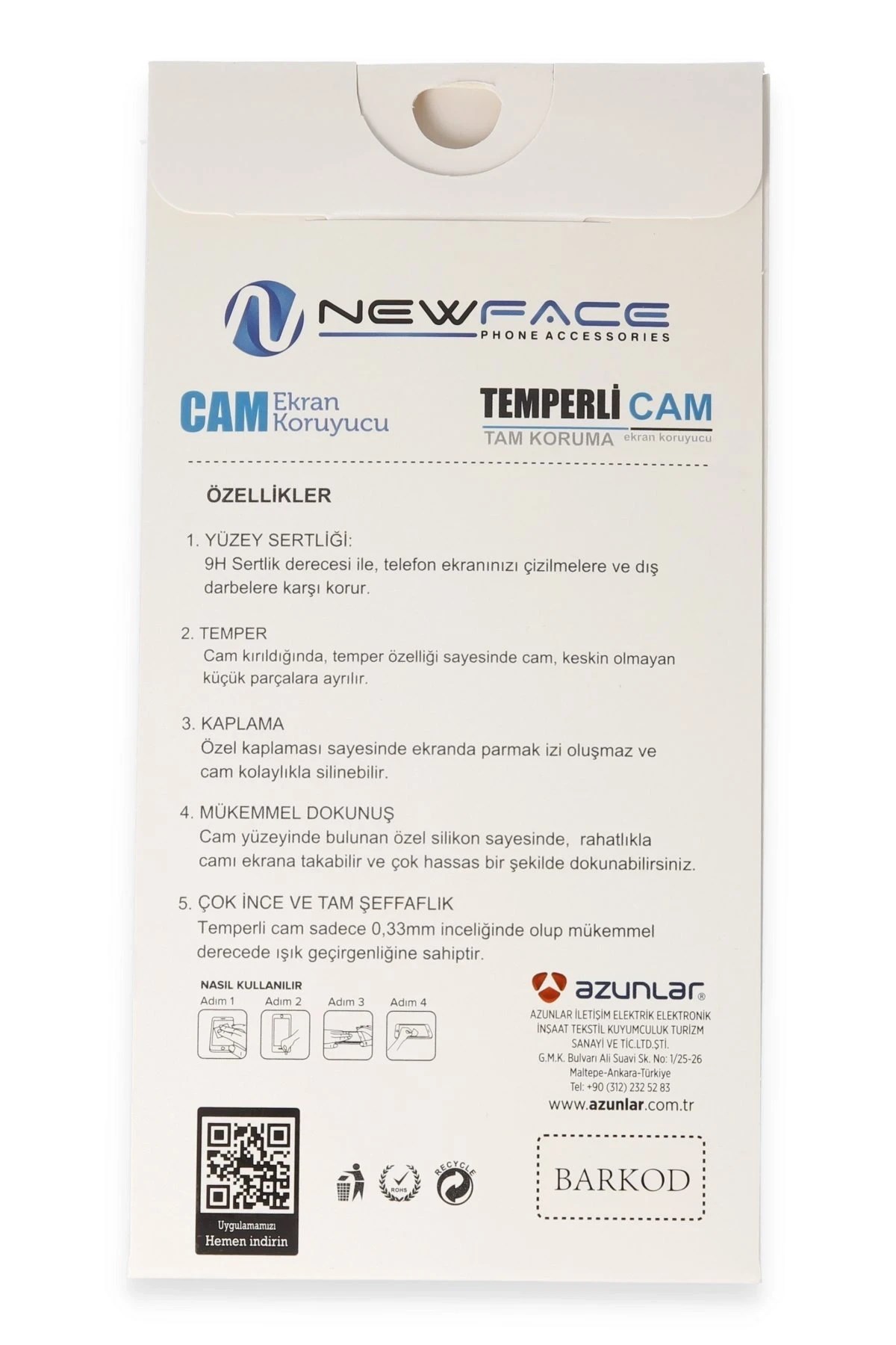 Mey İthalat®  İnfinix Note 30 3D Antistatik Cam Ekran Koruyucu