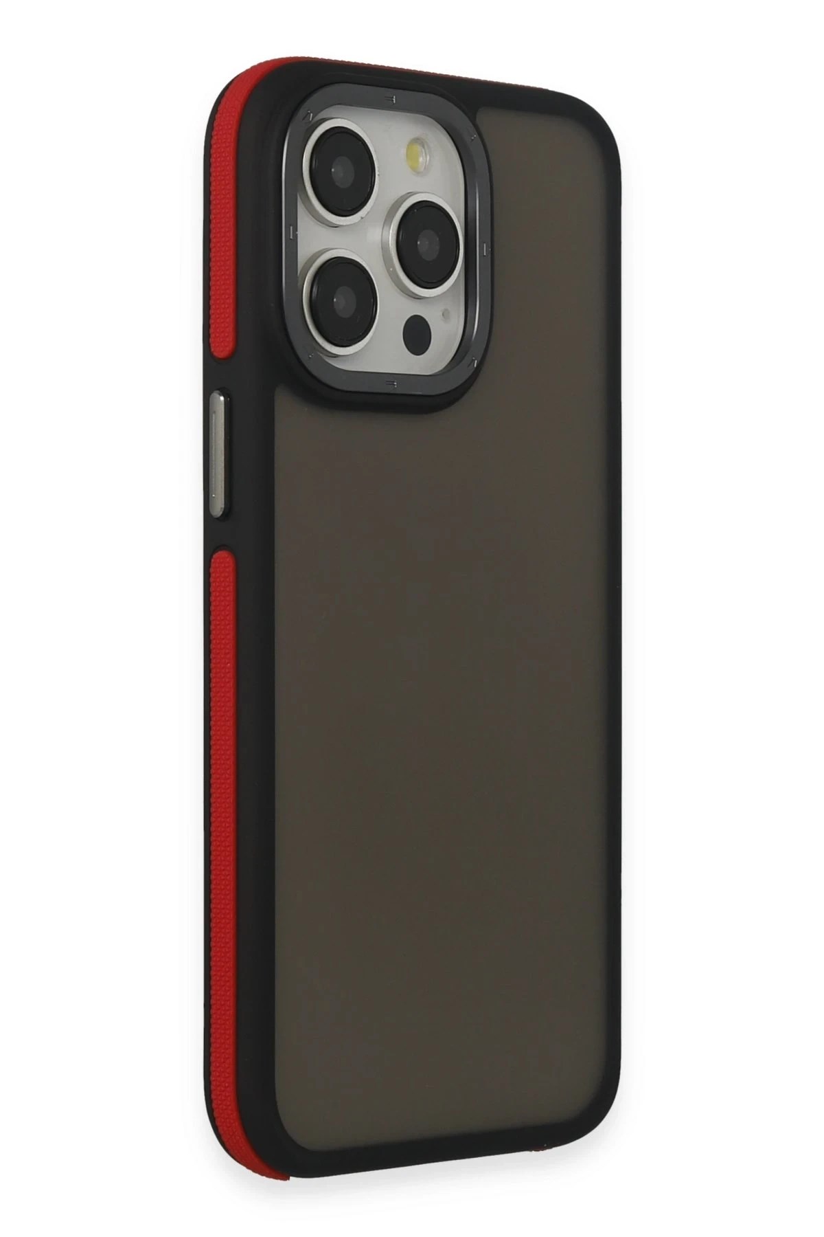 Mey İthalat®  iPhone 13 Pro Max Harvel Kapak - Kırmızı