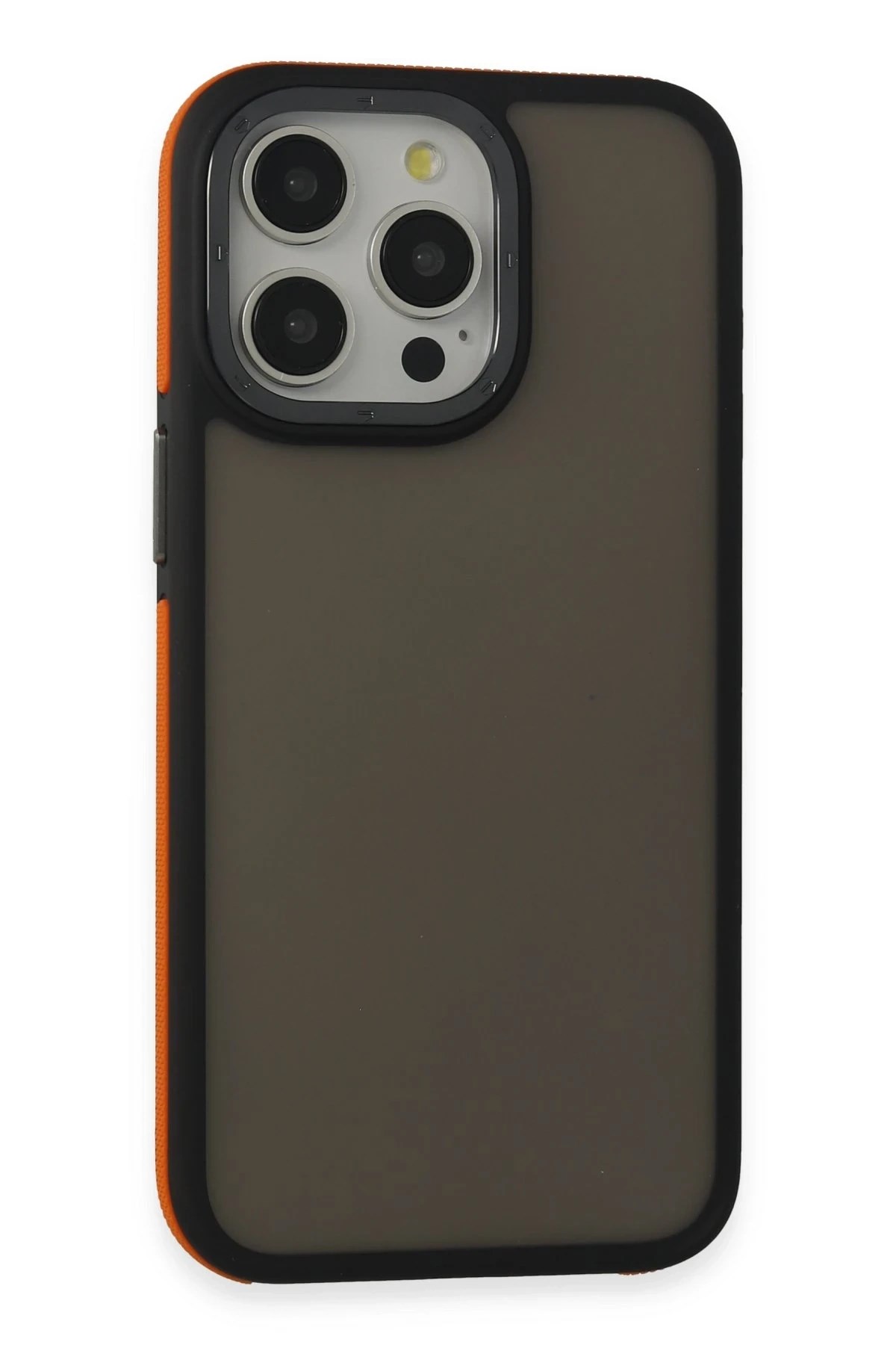 Mey İthalat®  iPhone 13 Pro Max Harvel Kapak - Turuncu