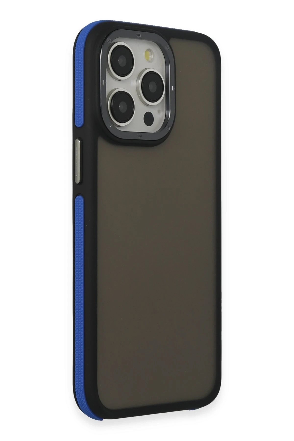 Mey İthalat®  iPhone 15 Pro Harvel Kapak - Lacivert