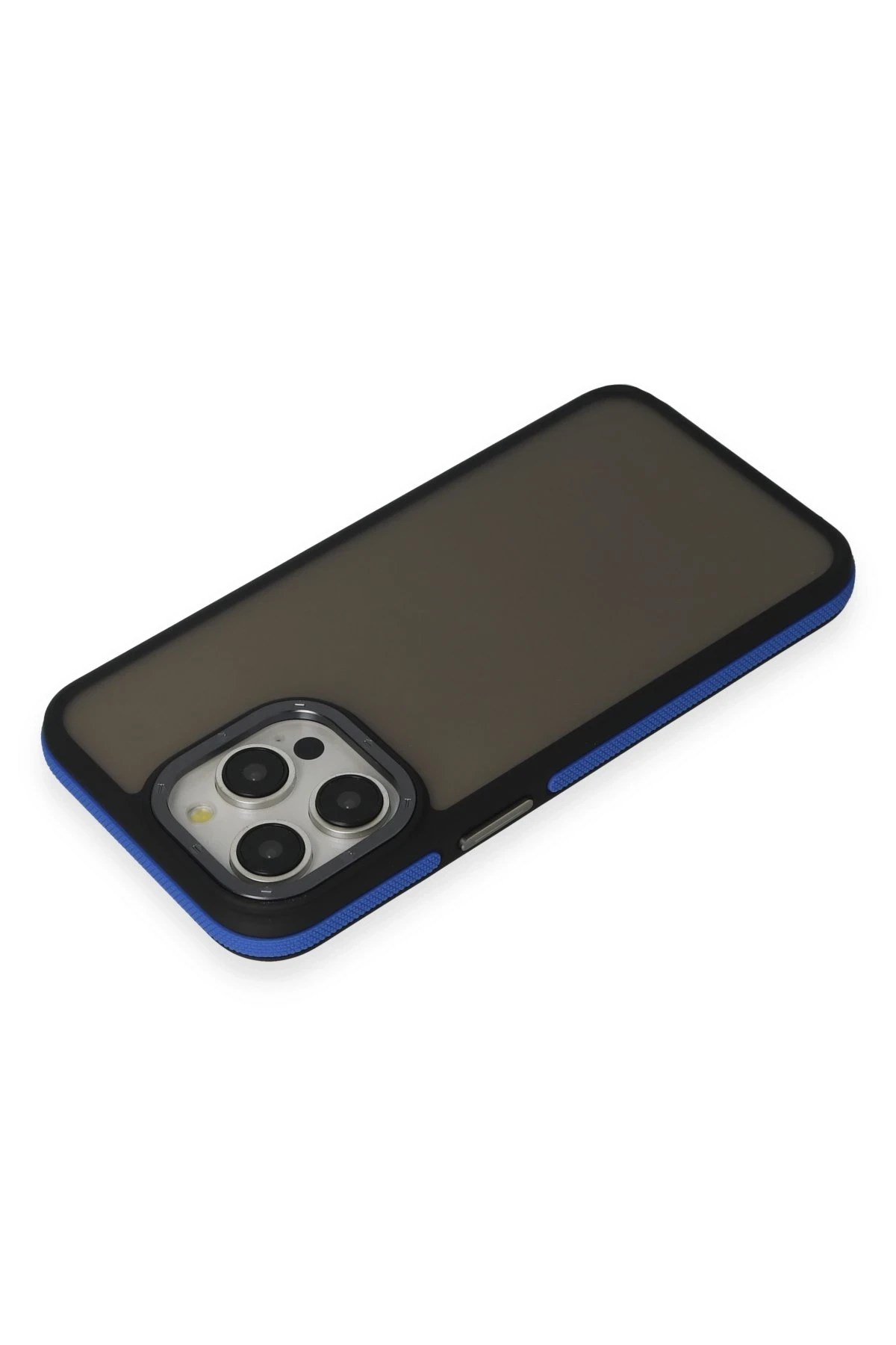 Mey İthalat®  iPhone 15 Pro Harvel Kapak - Lacivert