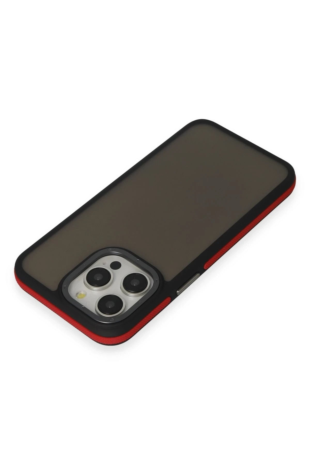 Mey İthalat®  iPhone 15 Pro Harvel Kapak - Kırmızı