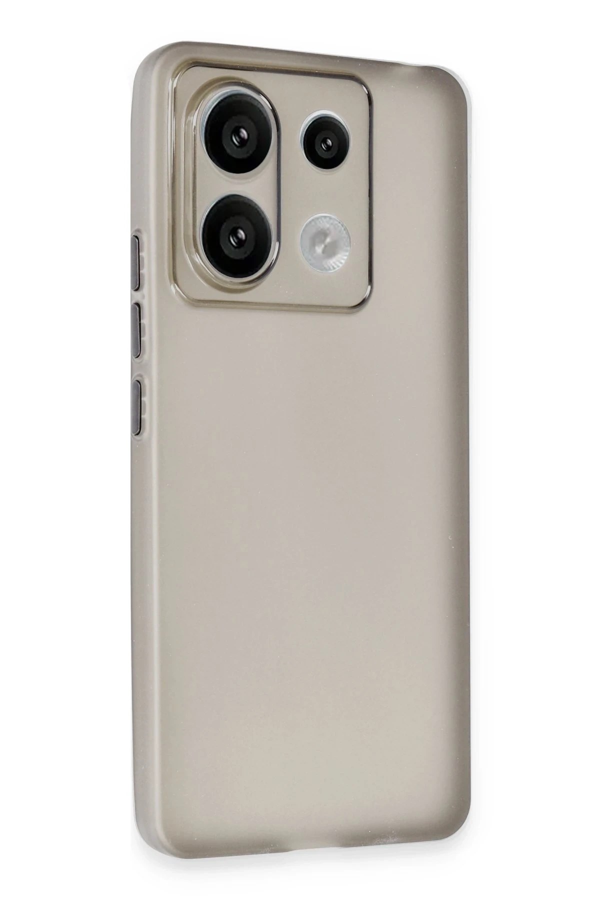 Mey İthalat®   Redmi Note 13 Pro 5G Kılıf Puma Silikon - Gri