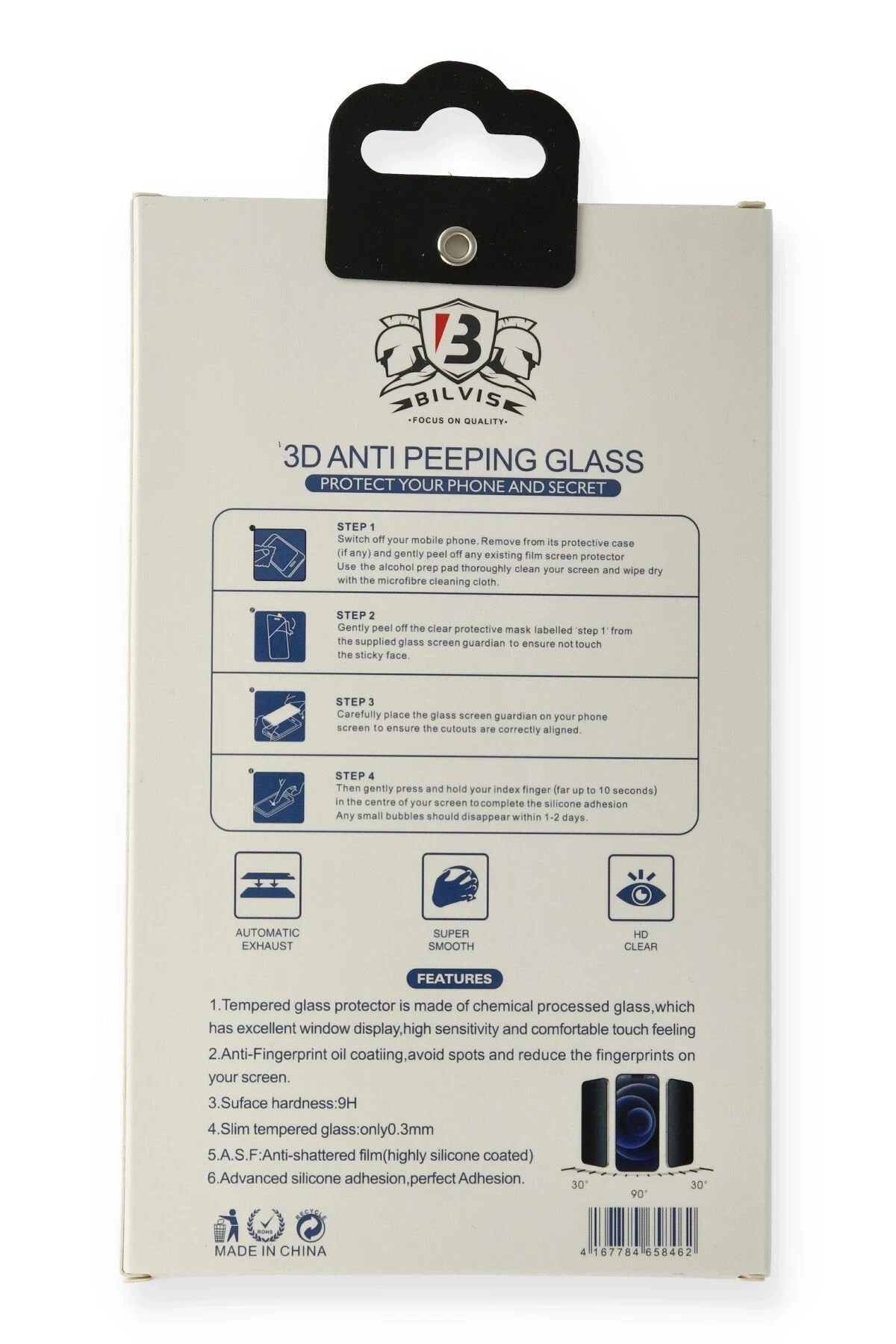 Mey İthalat®  Samsung Galaxy S24 Bilvis Hayalet Cam Ekran Koruyucu