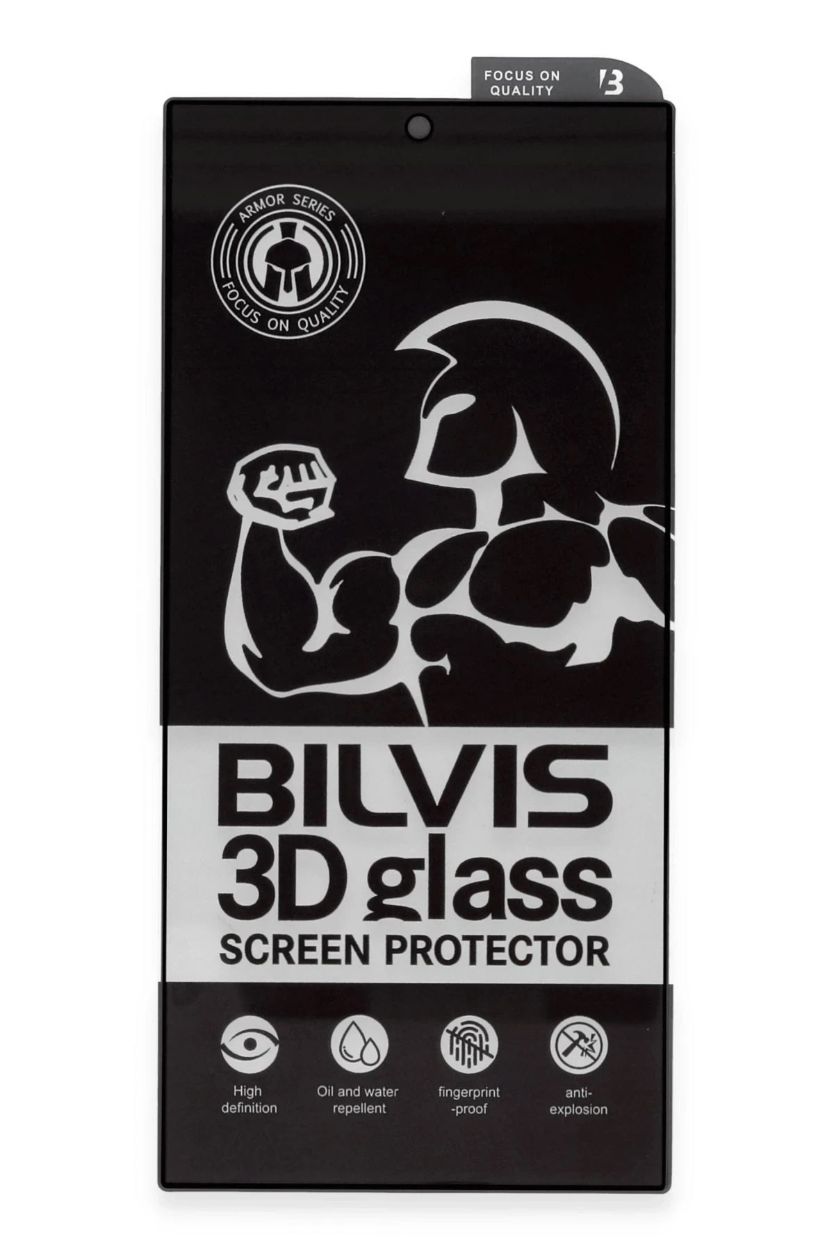 Mey İthalat®  Samsung Galaxy S24 Ultra Bilvis Hayalet Cam Ekran Koruyucu