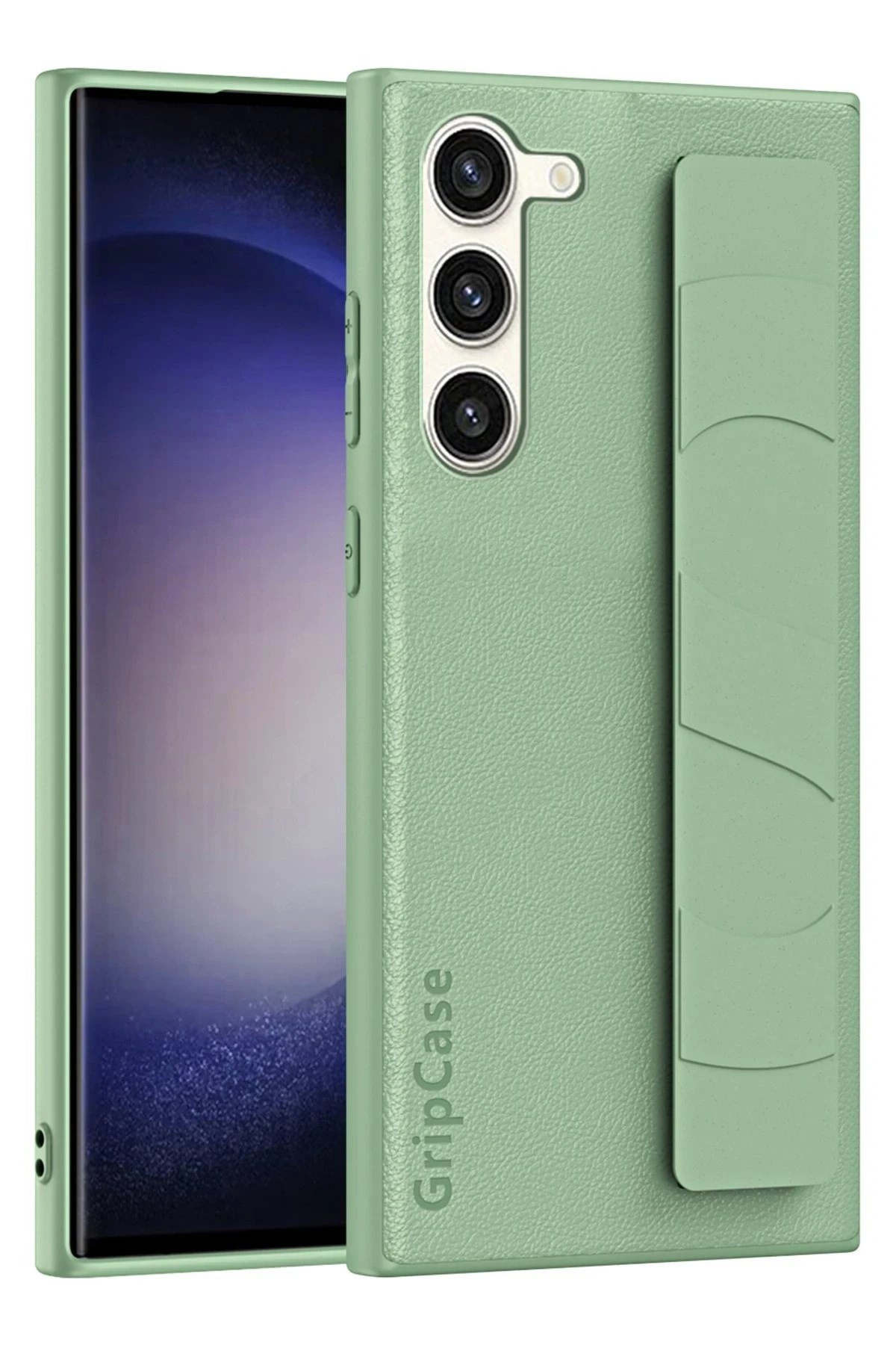 Mey İthalat®  Samsung Galaxy S24 Kılıf Data Kapak - Yeşil