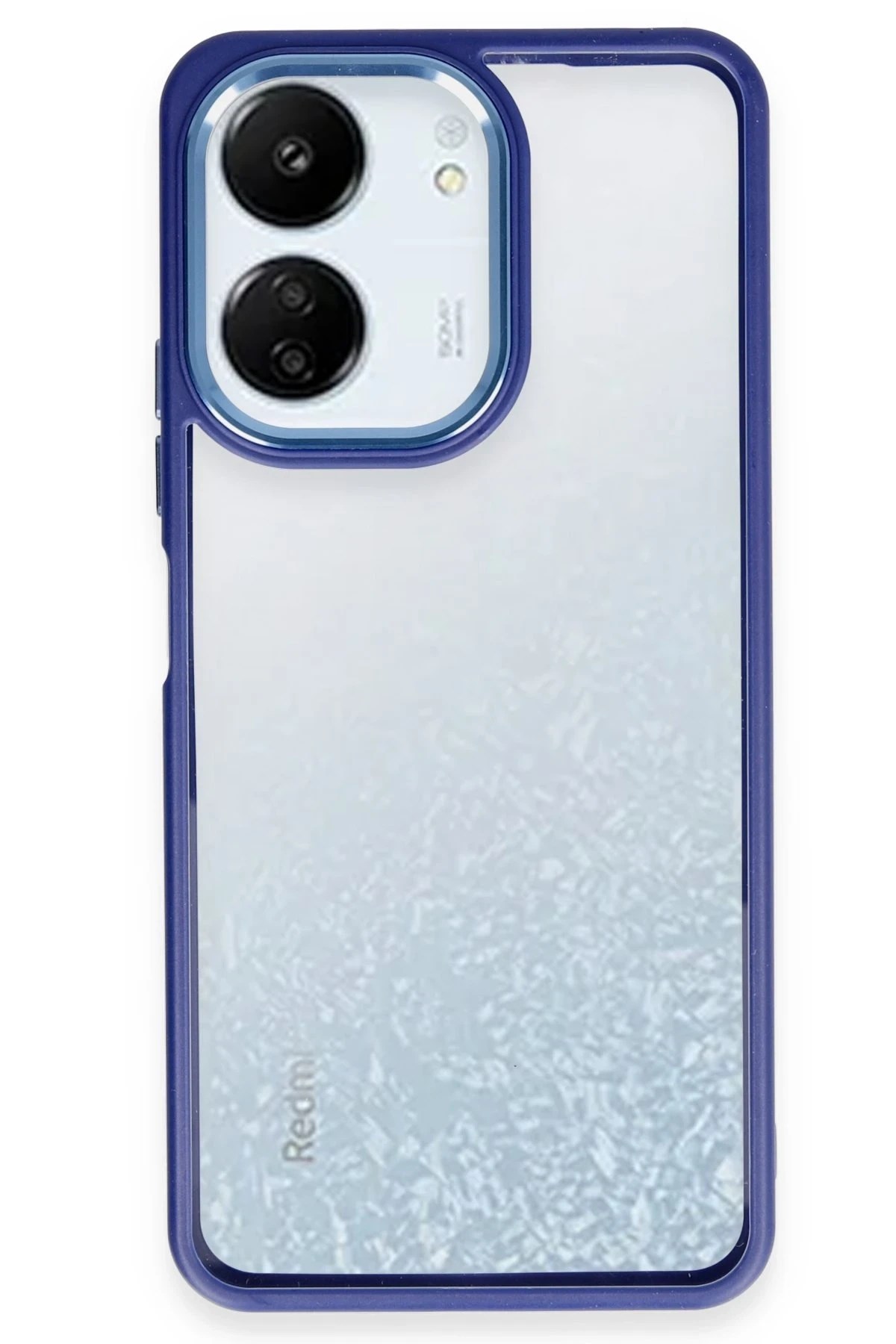 Mey İthalat®   Redmi 13C Kılıf Power Silikon - Lacivert