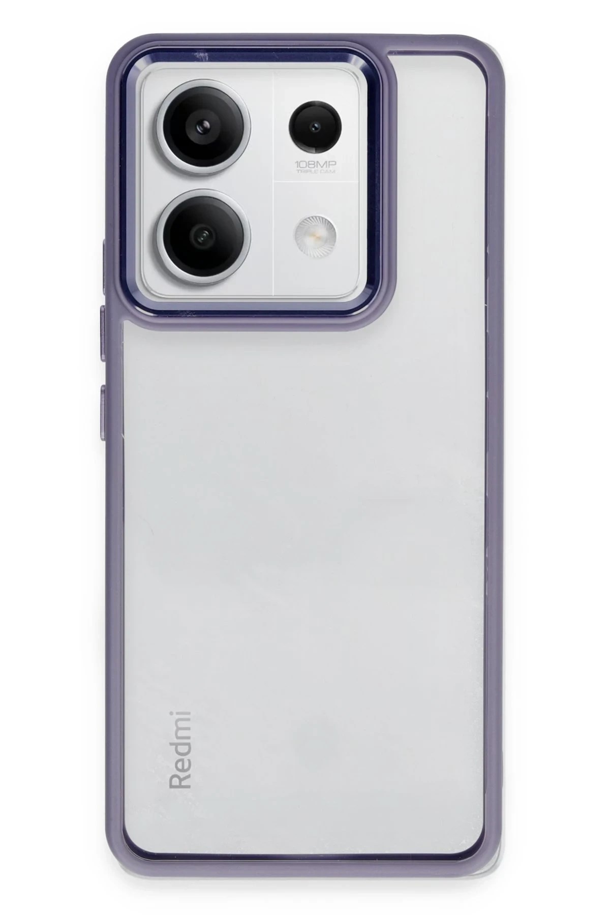 Mey İthalat®   Redmi Note 13 4G Kılıf Power Silikon - Lila