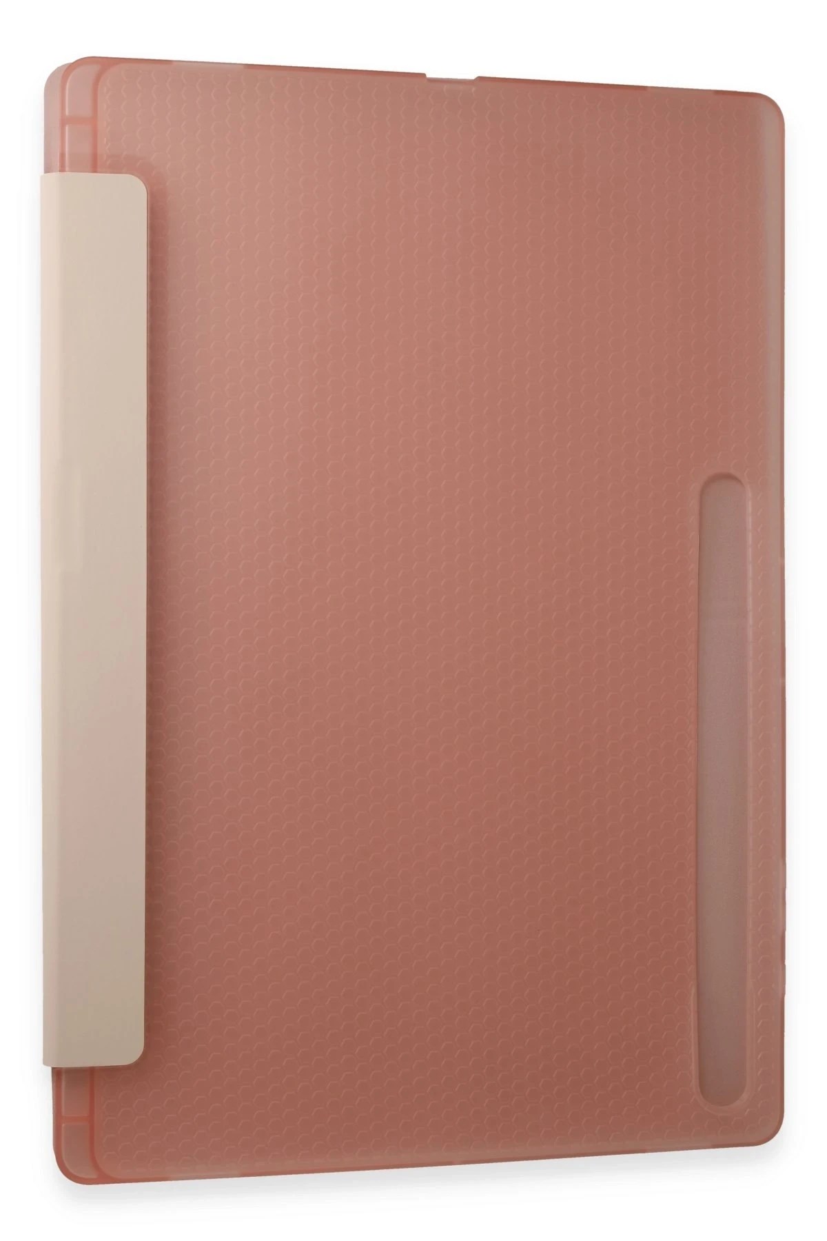 Mey İthalat®  Samsung Galaxy Tab A9 Plus Kılıf Kalemlikli Mars Tablet Kılıfı - Rose Gold