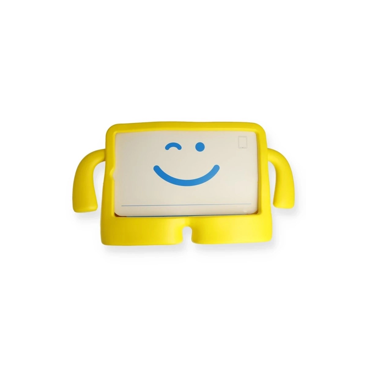 Mey İthalat®  Samsung Galaxy Tab A9 Plus Kılıf Karakter Tablet Silikon - Sarı