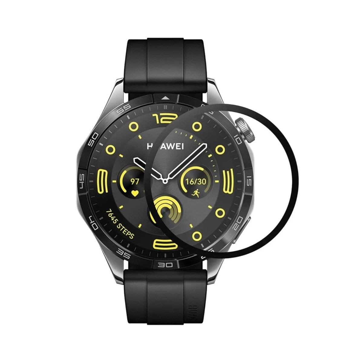 Mey İthalat®  Huawei GT4 41mm 18mm Polymer Nano Ekran Koruyucu - Şeffaf