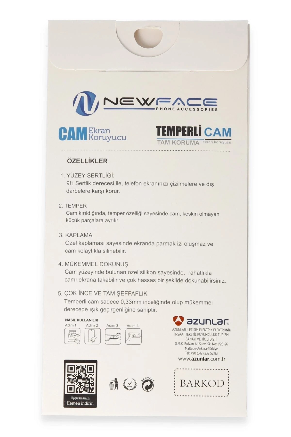 Mey İthalat®   Redmi A3 4G 3D Antistatik Cam Ekran Koruyucu