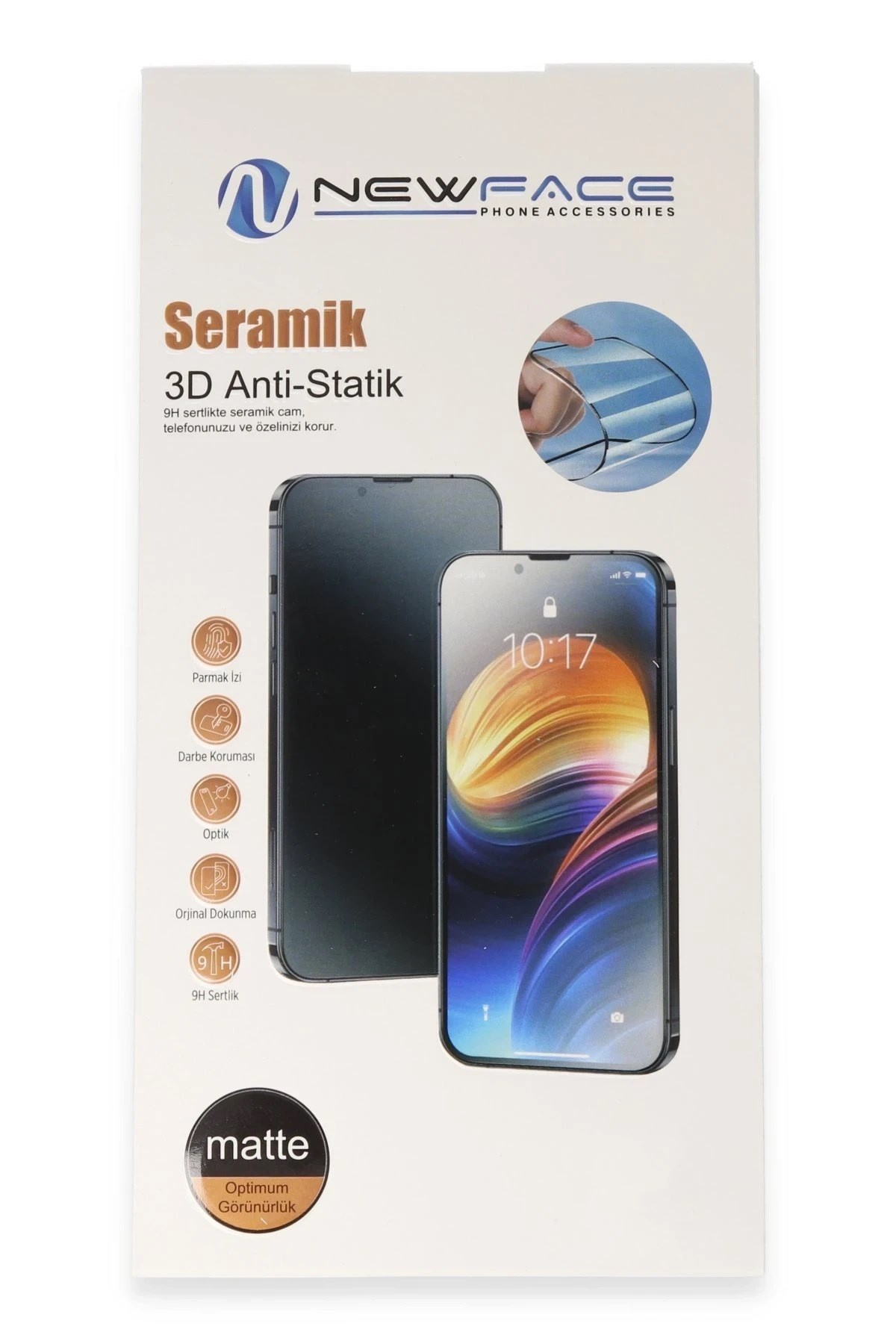 Mey İthalat®   Redmi A3 4G 3D Antistatik Mat Seramik Nano Ekran Koruyucu