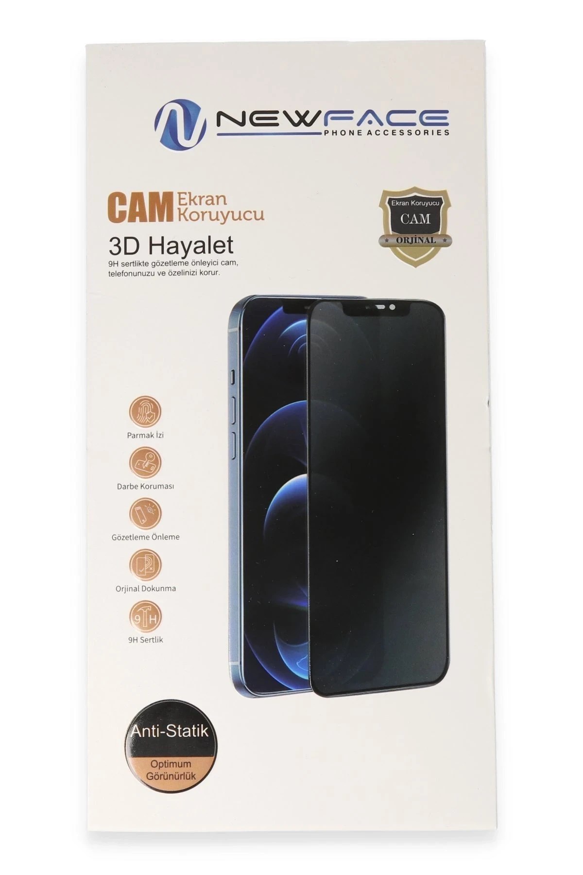 Mey İthalat®  Tecno Spark 20 3D Antistatik Hayalet Cam Ekran Koruyucu