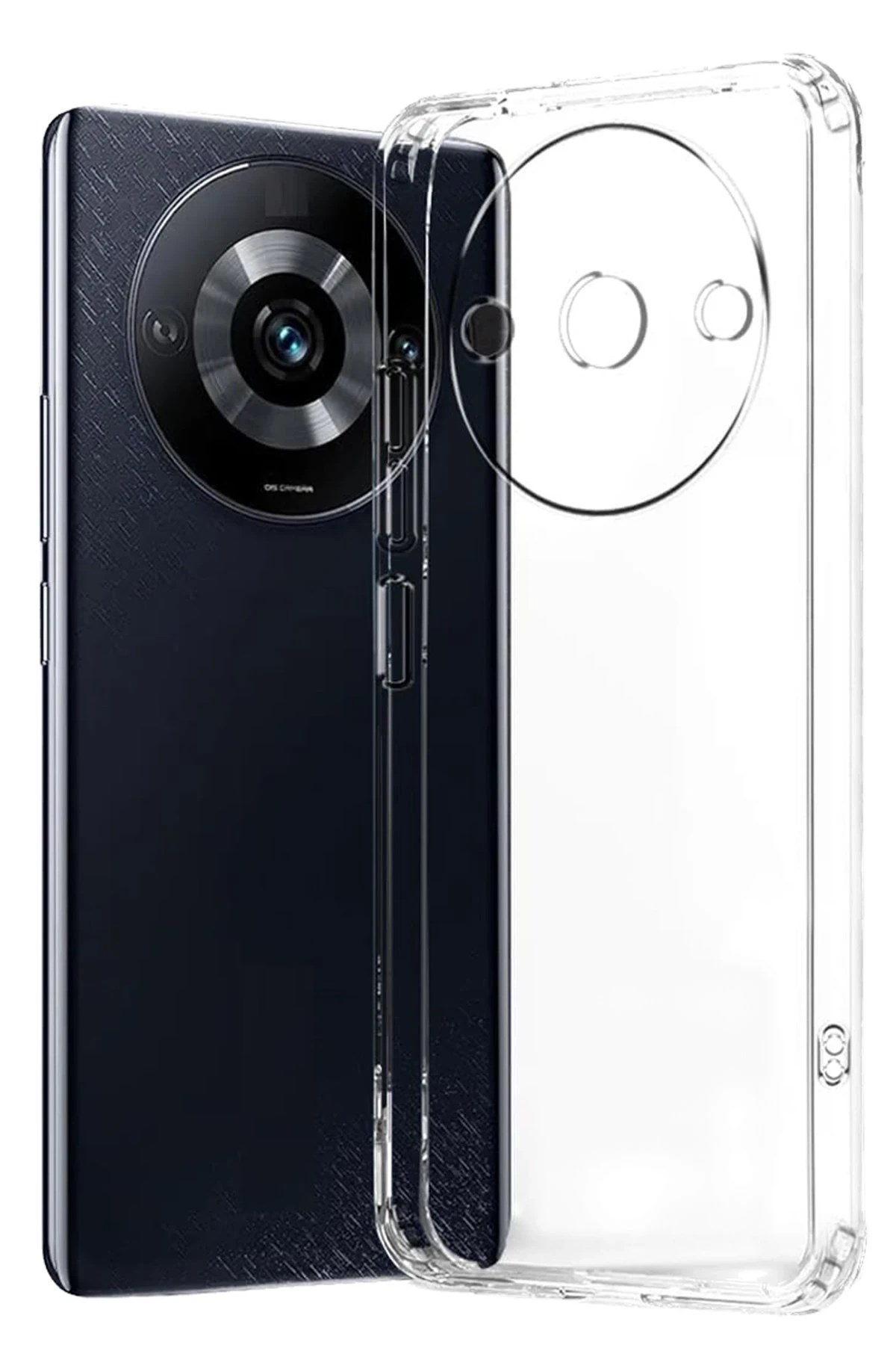 Mey İthalat®   Redmi A3 4G Kılıf Lüx Şeffaf Silikon