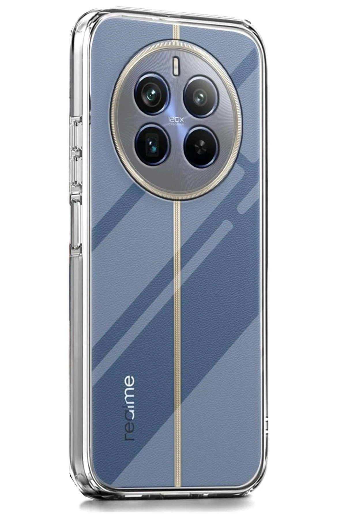 Mey İthalat®  Realme 12 Pro Plus Kılıf Lüx Şeffaf Silikon
