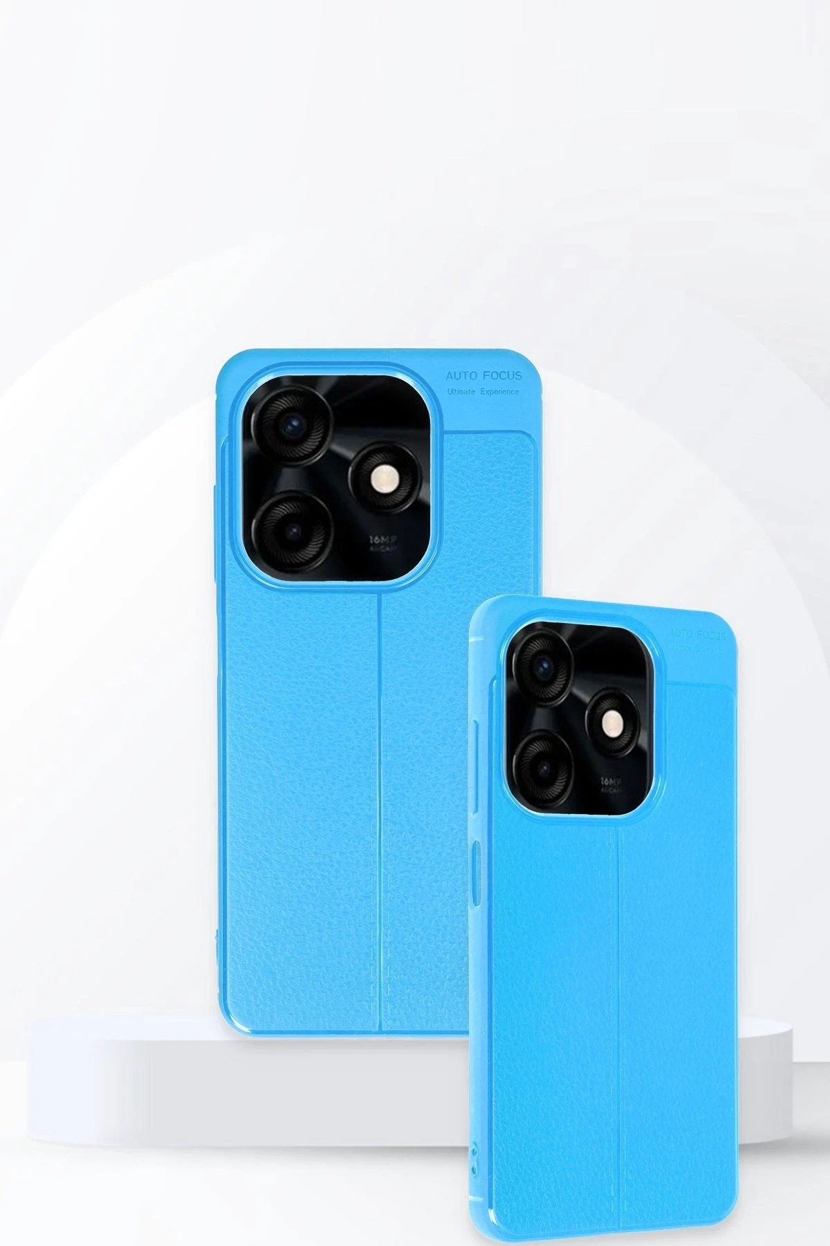 Mey İthalat®  Tecno Spark Go 2024 Kılıf Auto Focus Kapak - Mavi