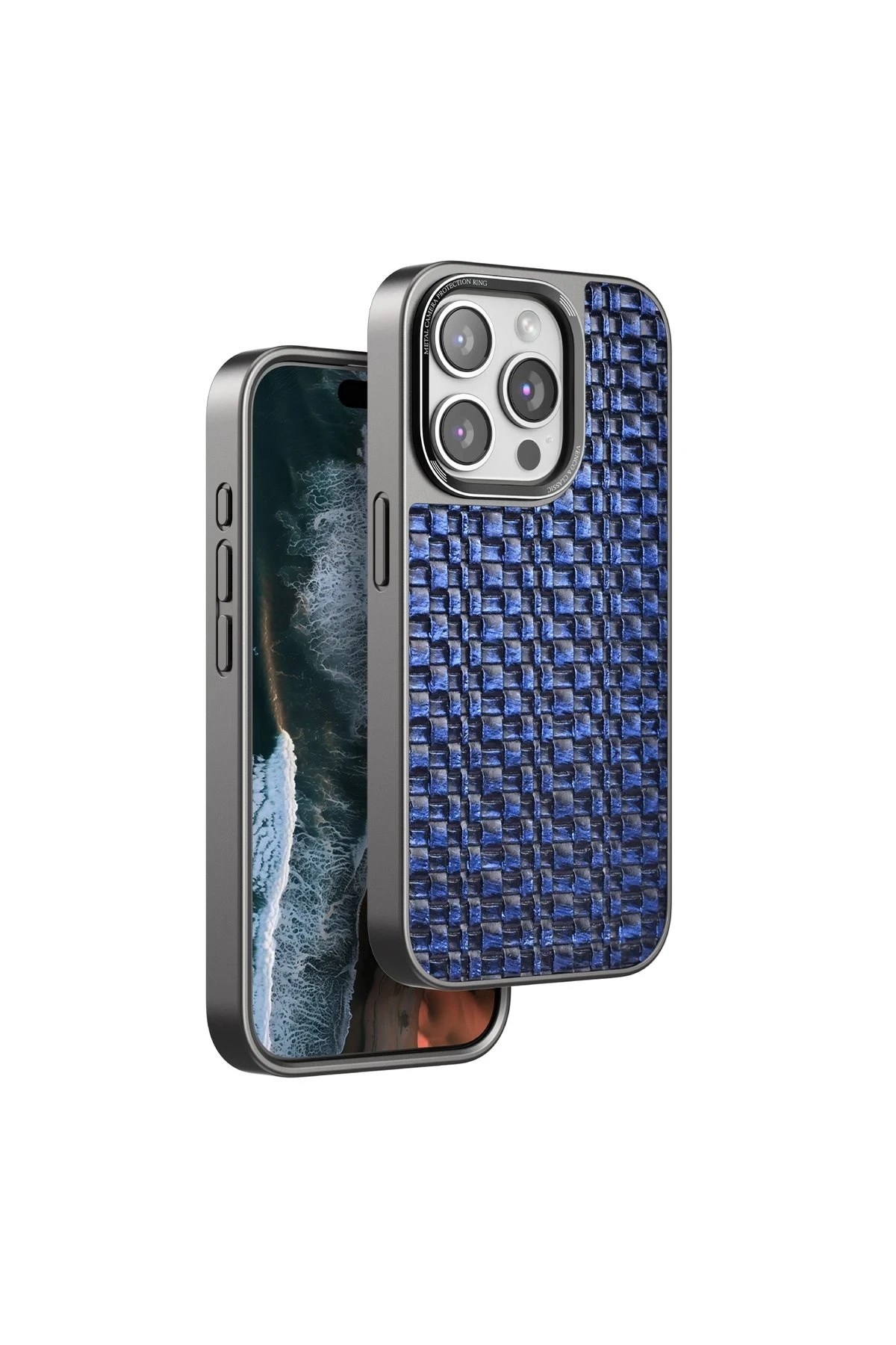 Mey İthalat®  iPhone 14 Pro Brand Kapak - Lacivert