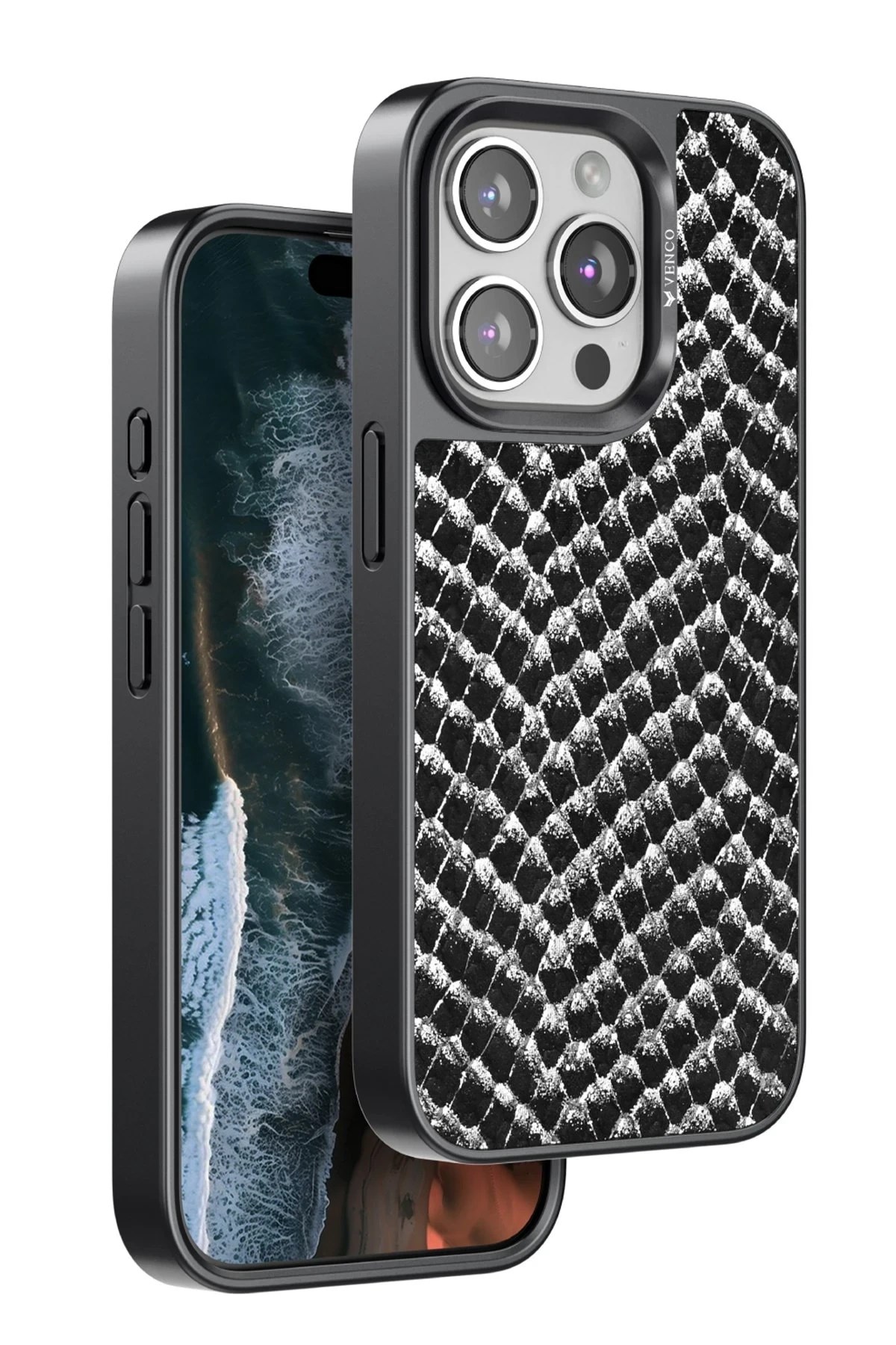 Mey İthalat®  iPhone 14 Pro Max Viper Kapak - Siyah