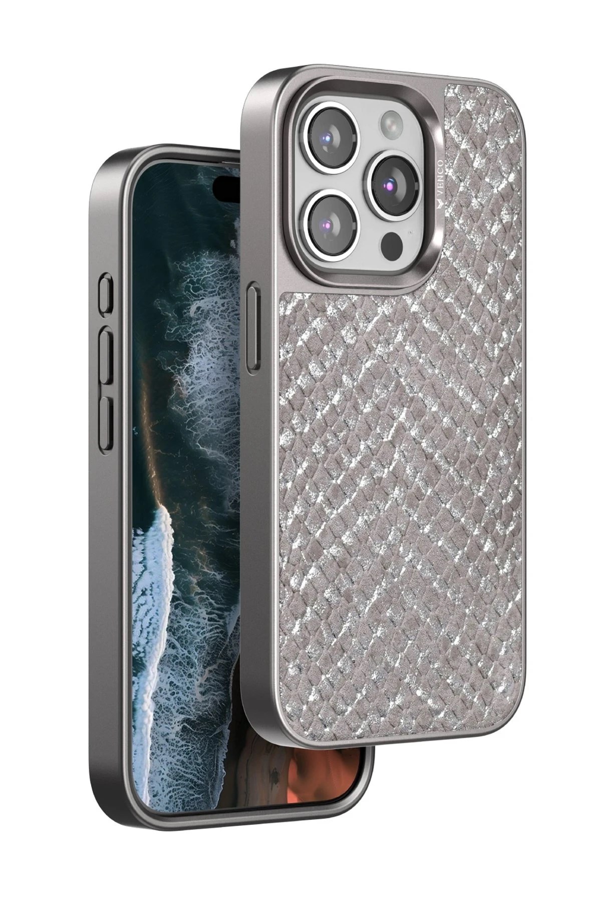 Mey İthalat®  iPhone 14 Pro Max Viper Kapak - Titan Gri