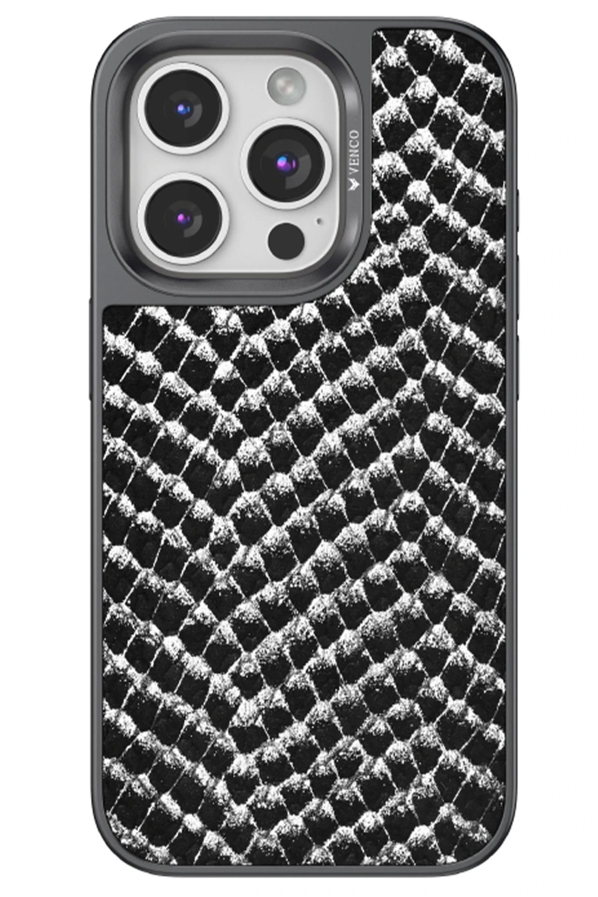 Mey İthalat®  iPhone 15 Pro Viper Kapak - Siyah
