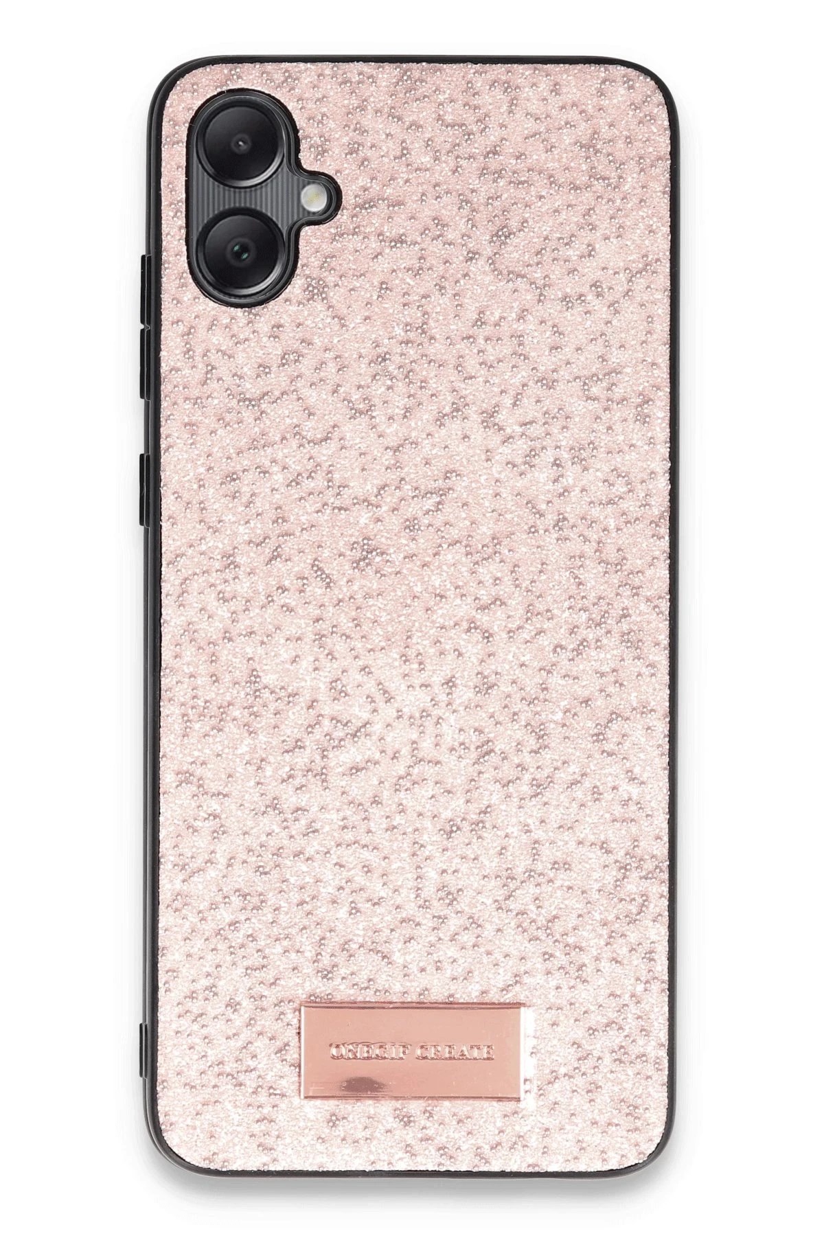 Mey İthalat®  Samsung Galaxy A05 Bright Simli Kapak - Pembe