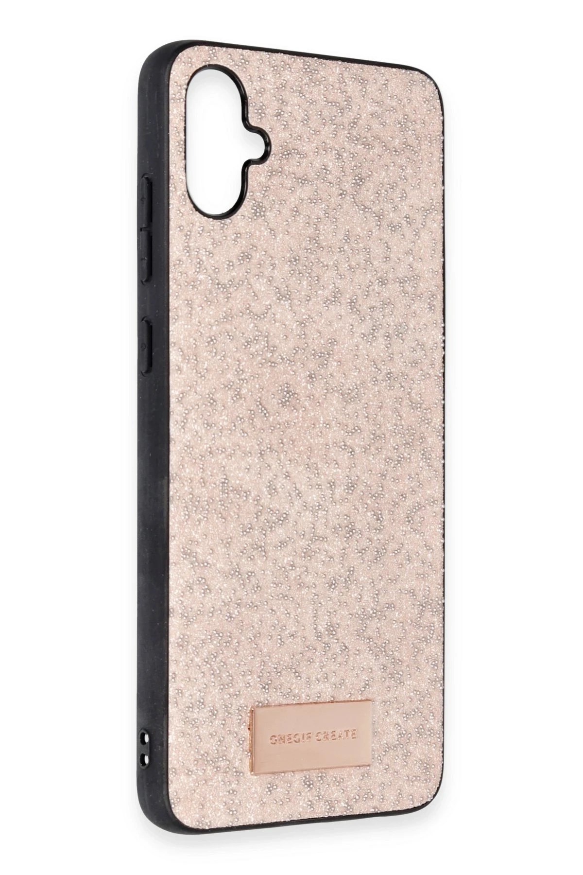 Mey İthalat®  Samsung Galaxy A05 Bright Simli Kapak - Pembe
