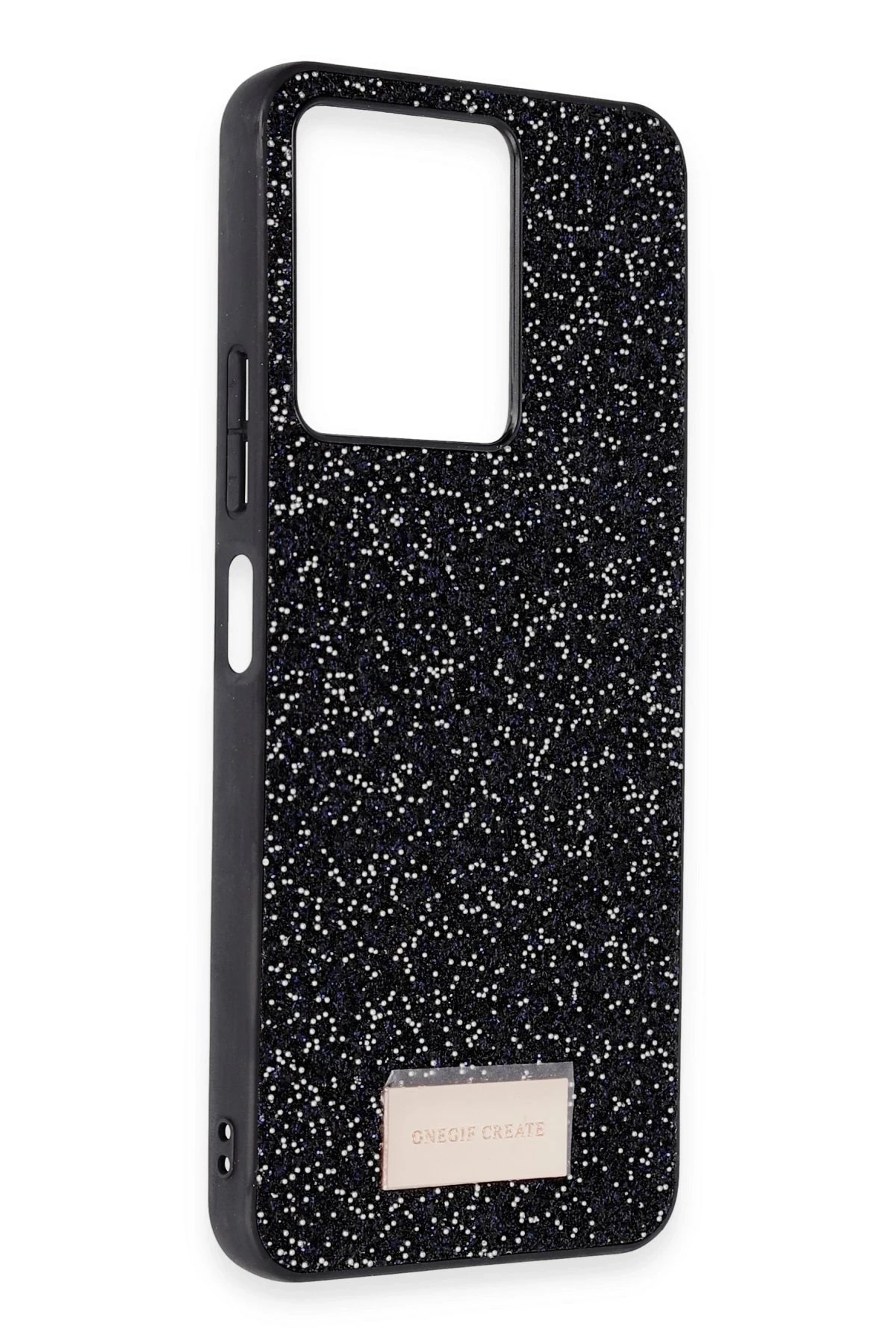 Mey İthalat®   Redmi 13C Bright Simli Kapak - Gümüş