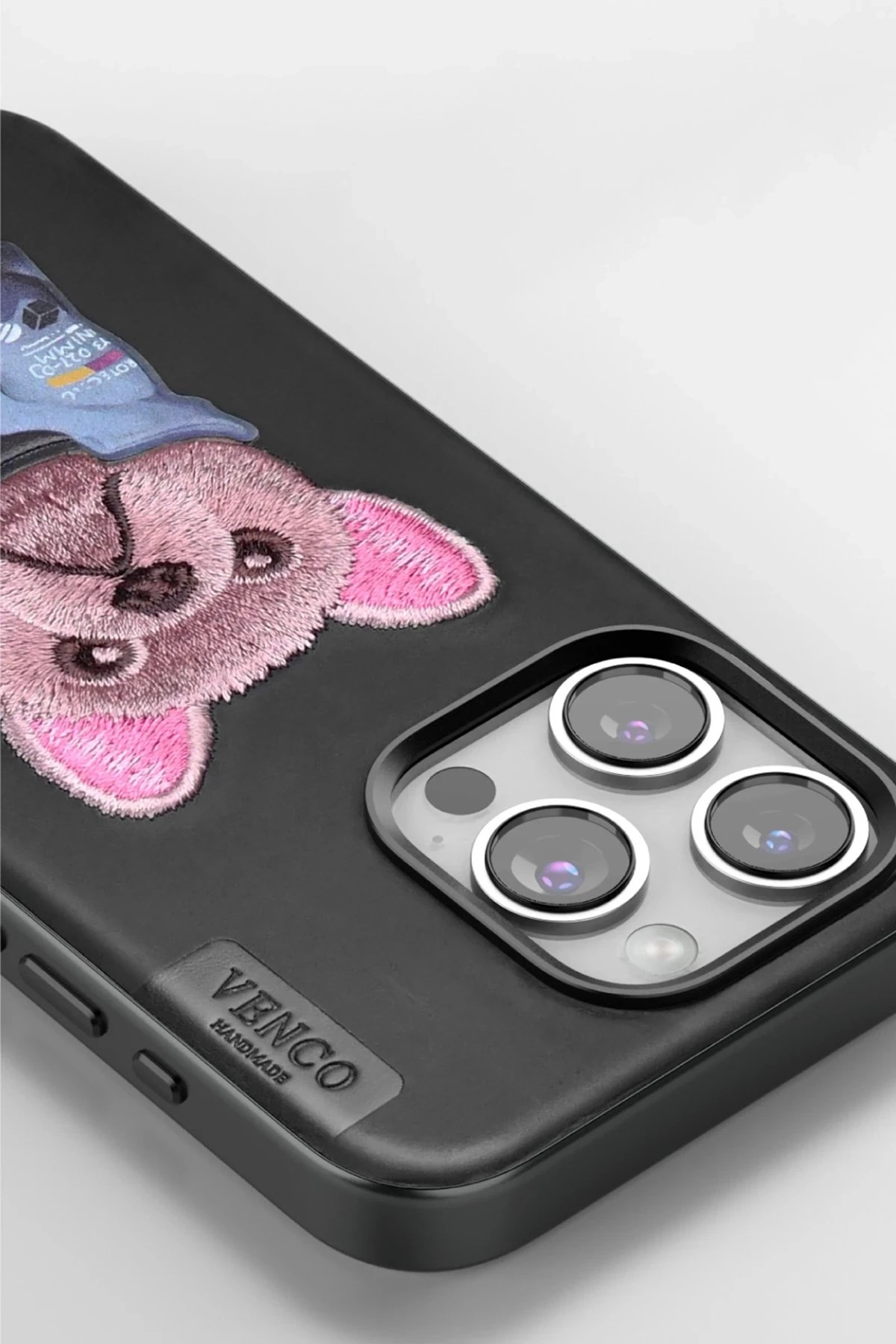Mey İthalat®  iPhone 11 Cute Desenli Kapak - Siyah