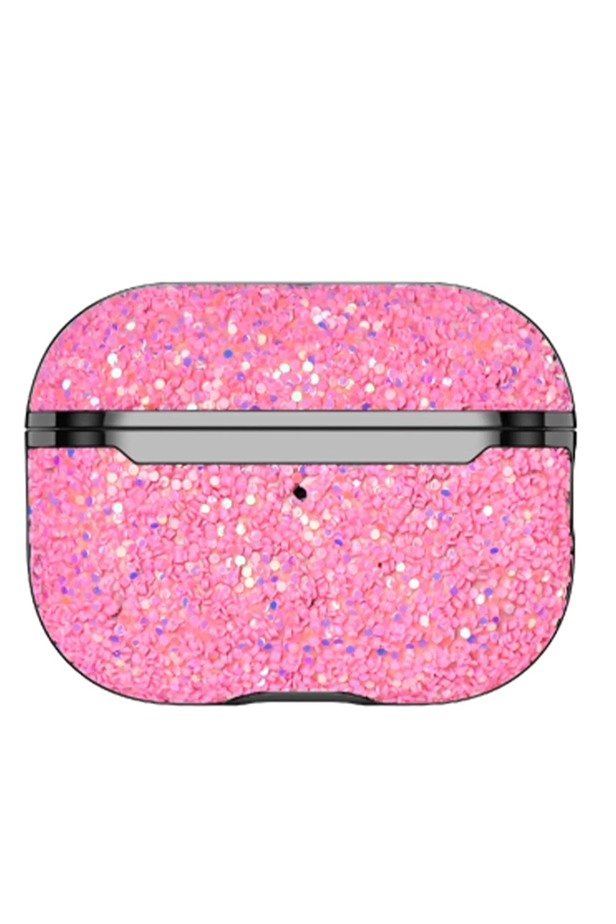 Mey İthalat®  Airpods 3 (3.nesil) Bright Simli Airpods Kapak - Pembe