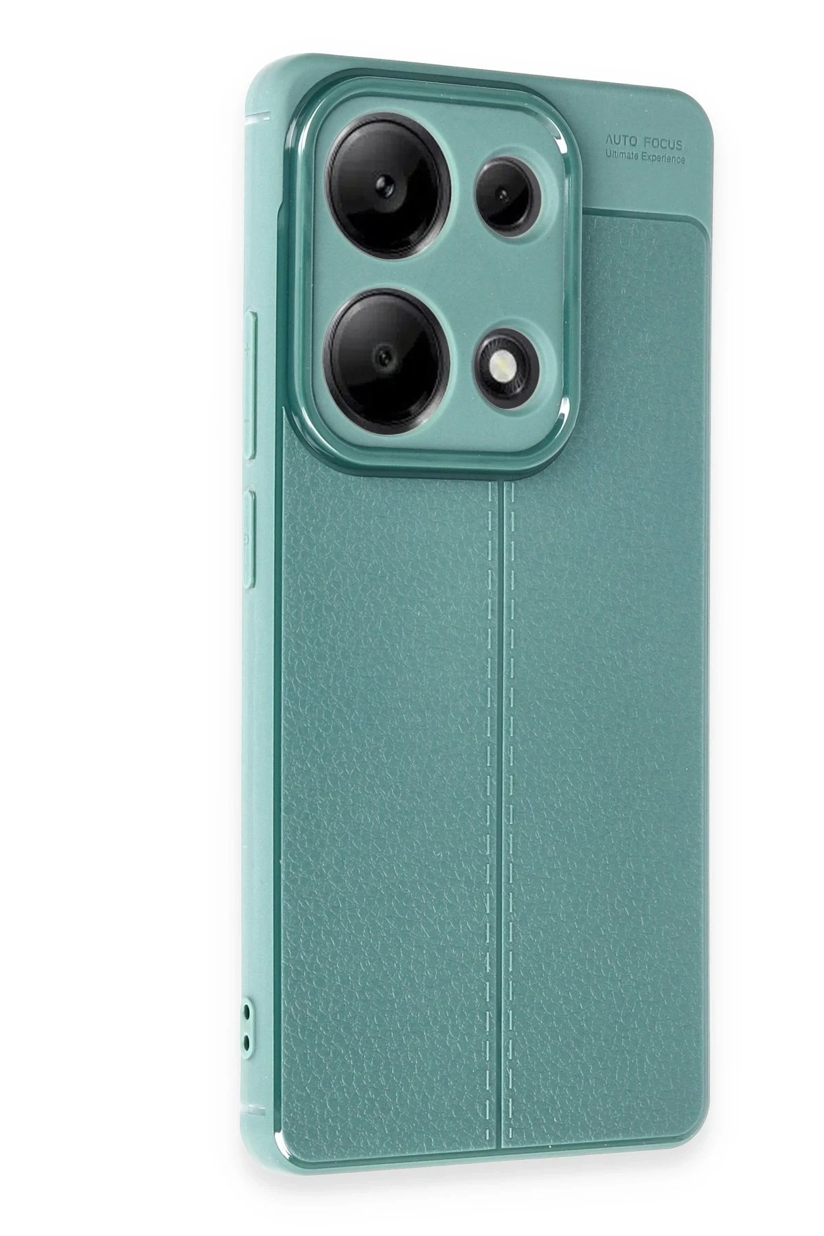 Mey İthalat®   Redmi Note 13 Pro 4G Kılıf Auto Focus Kapak - Koyu Yeşil