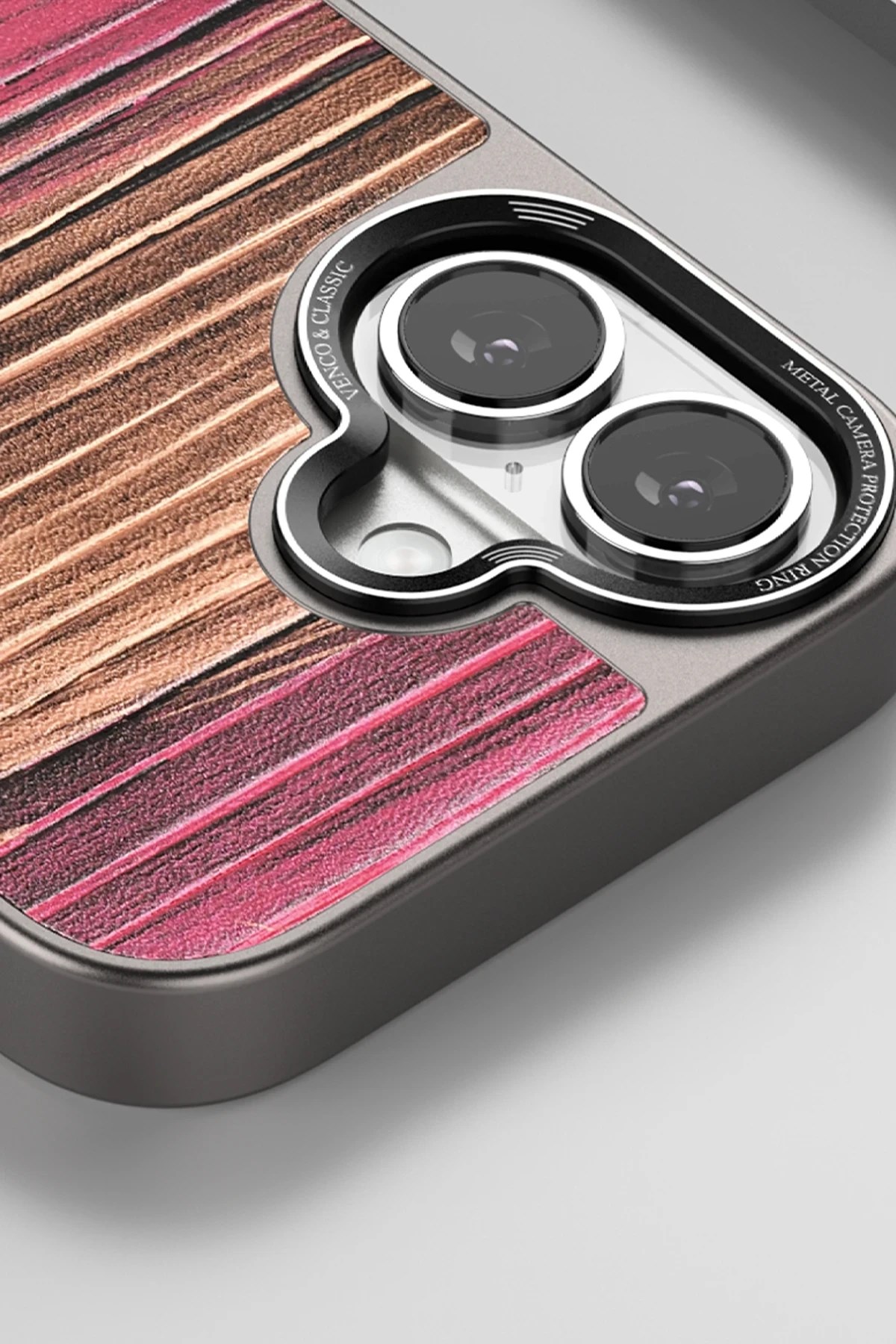 Mey İthalat®  iPhone 16 Wave Kapak - Derin Mor