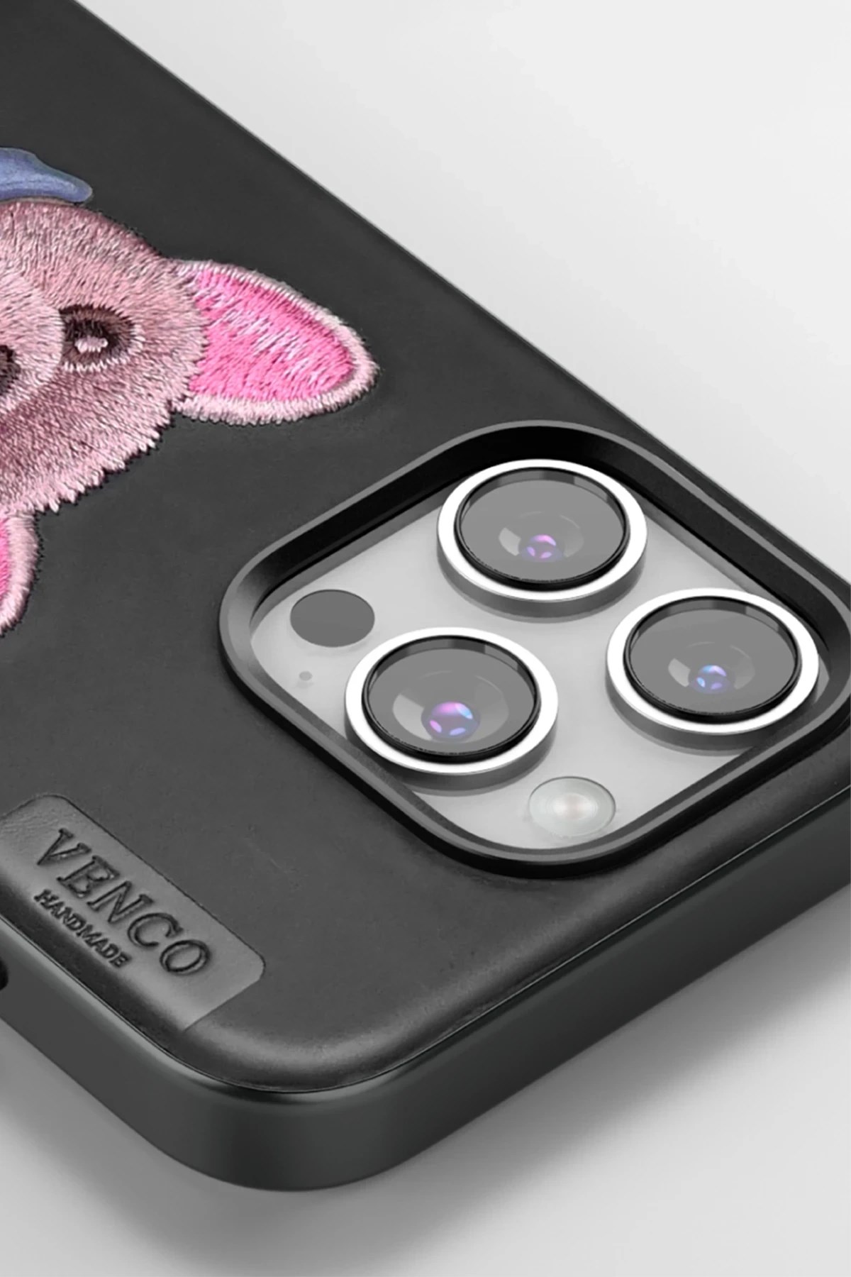 Mey İthalat®  iPhone 16 Cute Desenli Kapak - Lacivert
