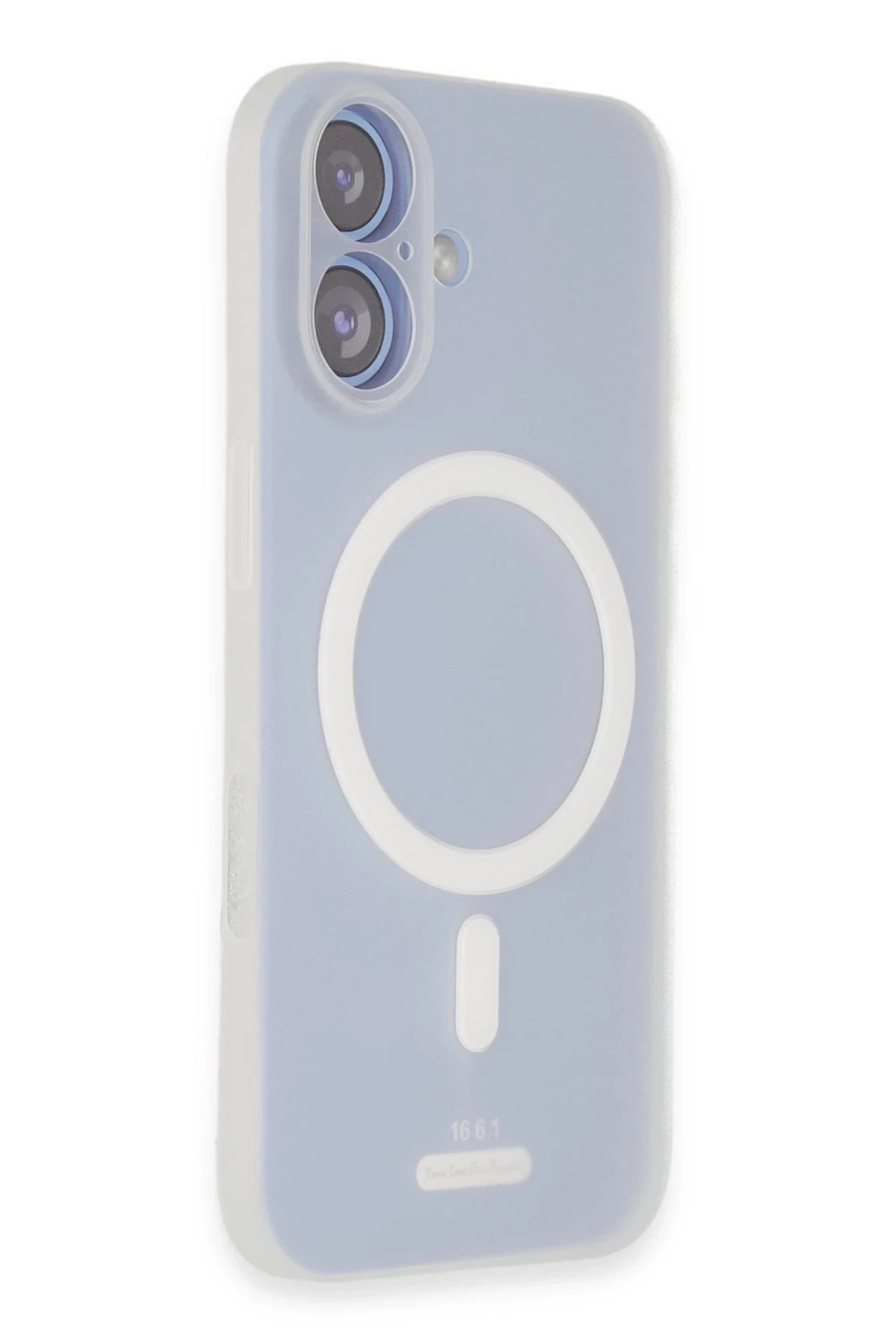 Mey İthalat®  iPhone 16 Sense Magsafe Kapak - Şeffaf