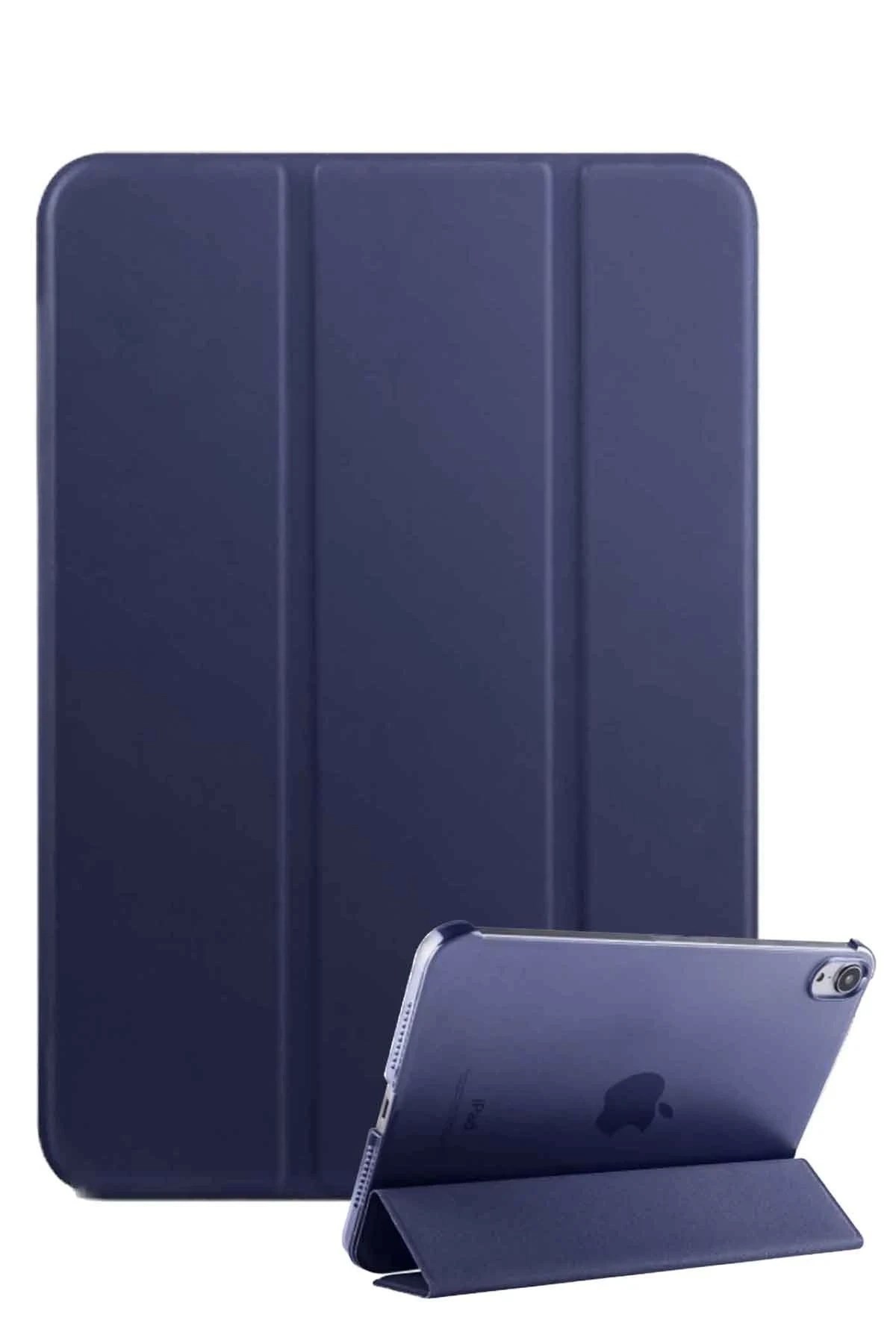 Mey İthalat®  iPad Mini 3 Kılıf Tablet Smart Kılıf - Lacivert